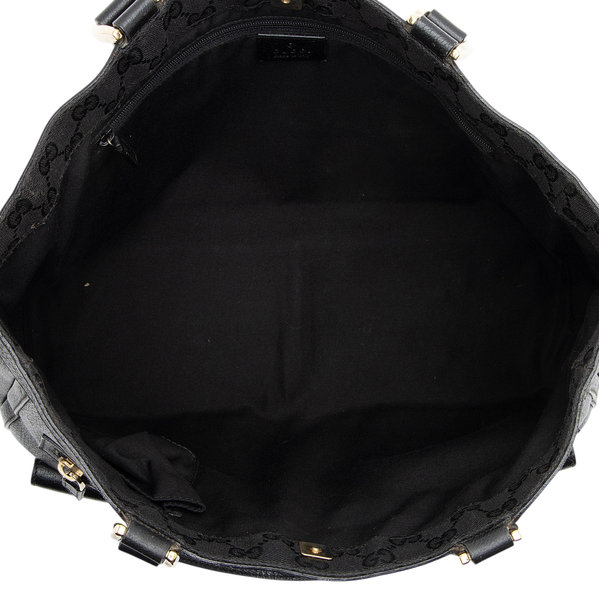 Gucci Leather Abbey Pocket Tote