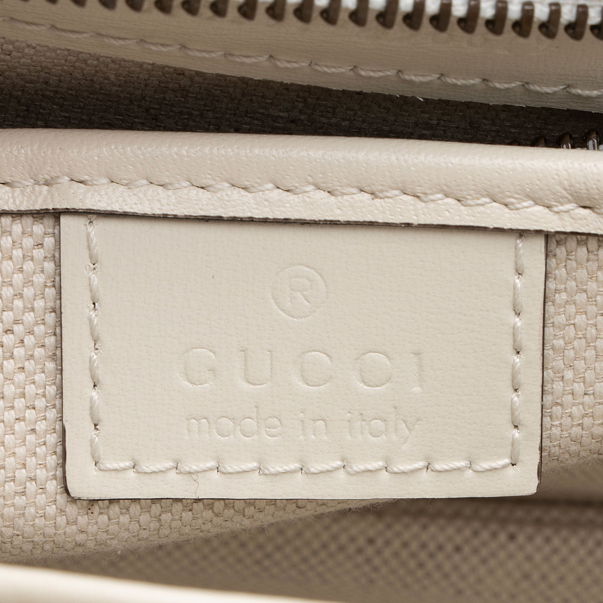 Gucci Leather Bamboo 1947 Small Top Handle Bag (SHF-twXIoA)