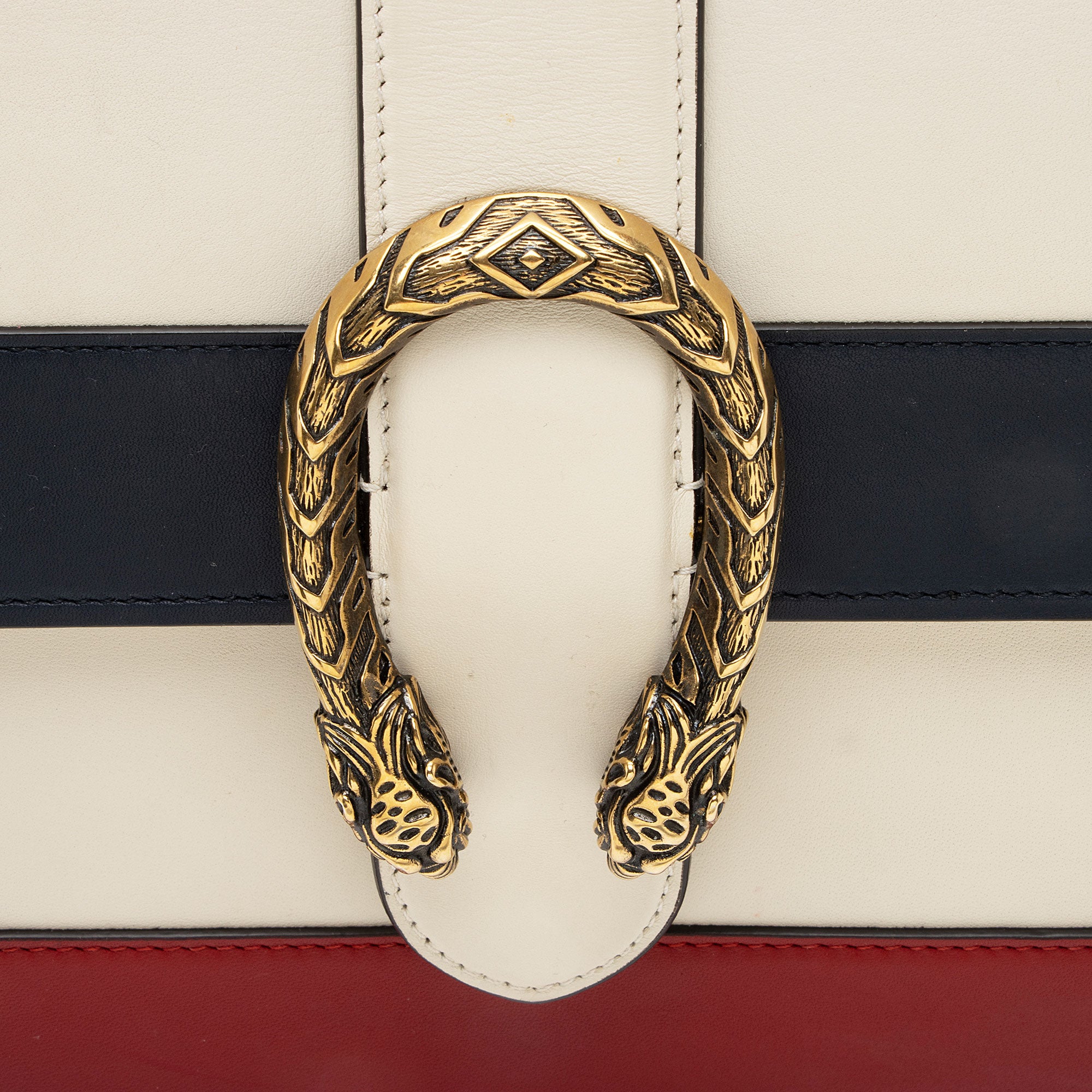 Gucci Leather Bamboo Dionysus Medium Top Handle