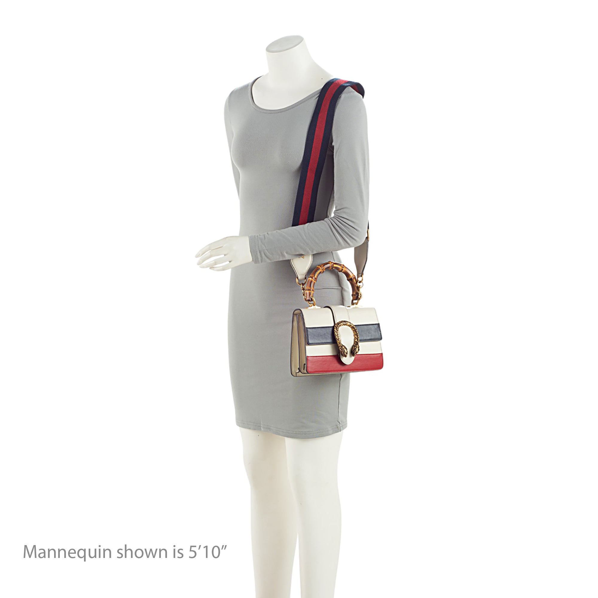 Gucci Leather Bamboo Dionysus Mini Top Handle