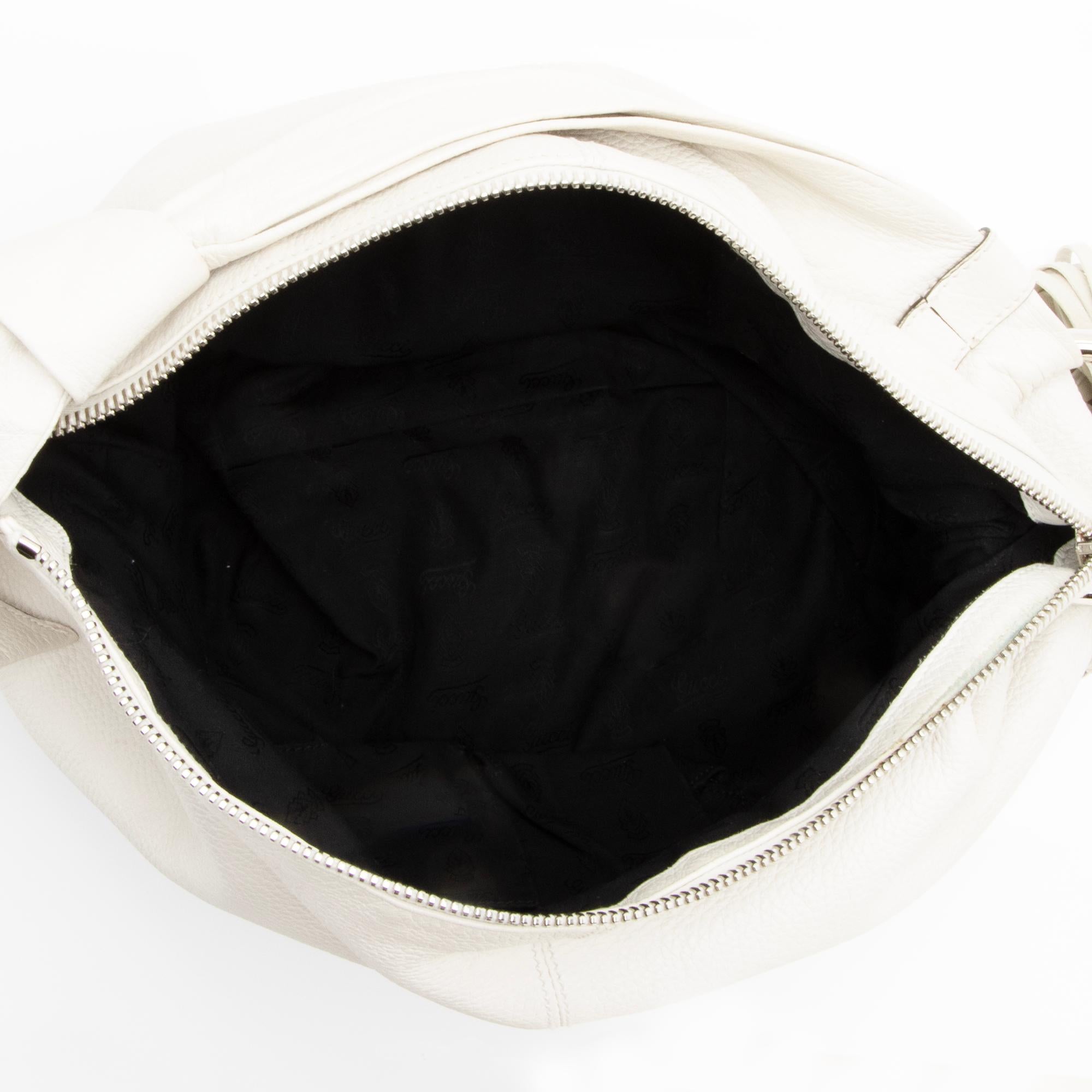 Gucci Leather Bamboo Jungle Medium Hobo (SHF-23393)