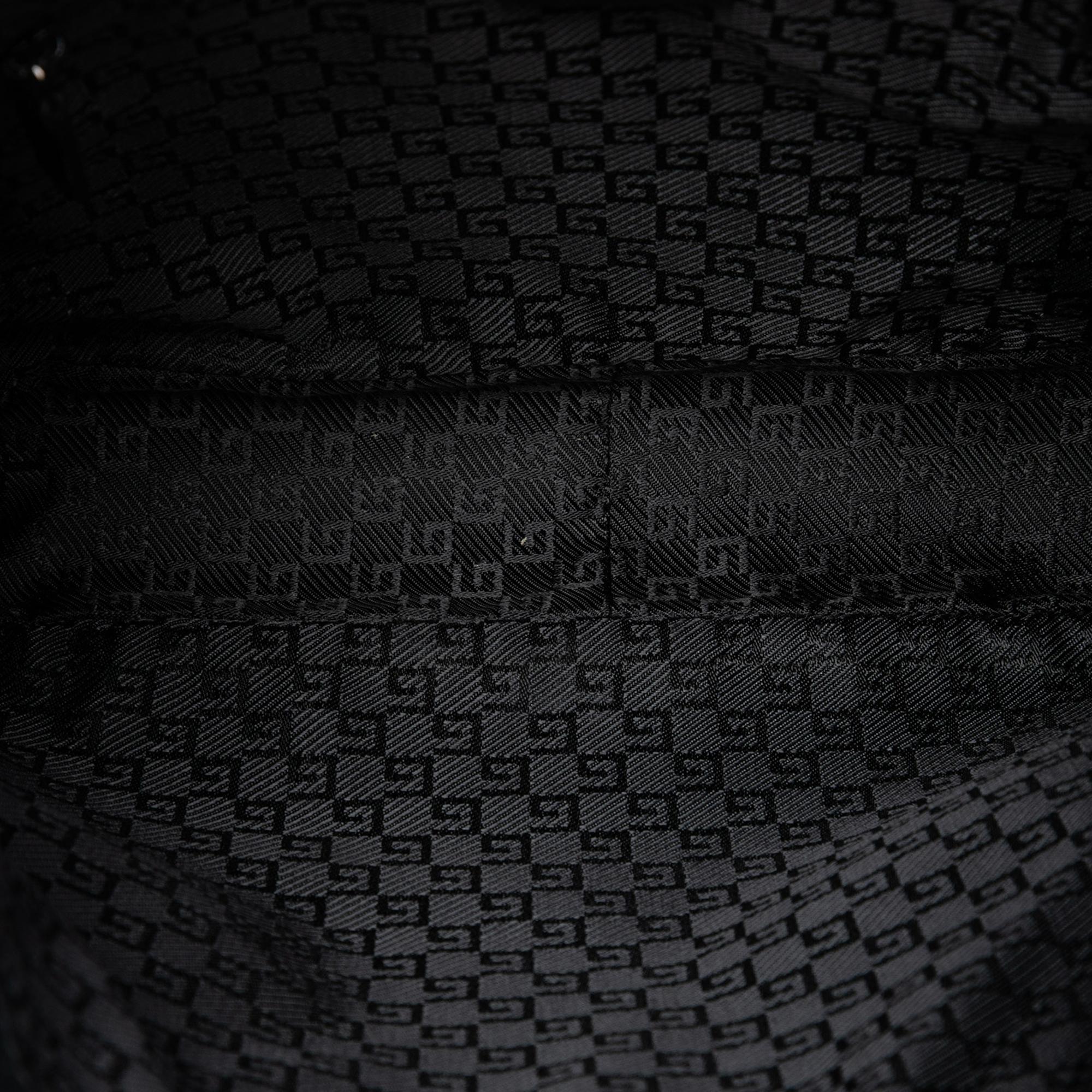Gucci Leather Bamboo Satchel
