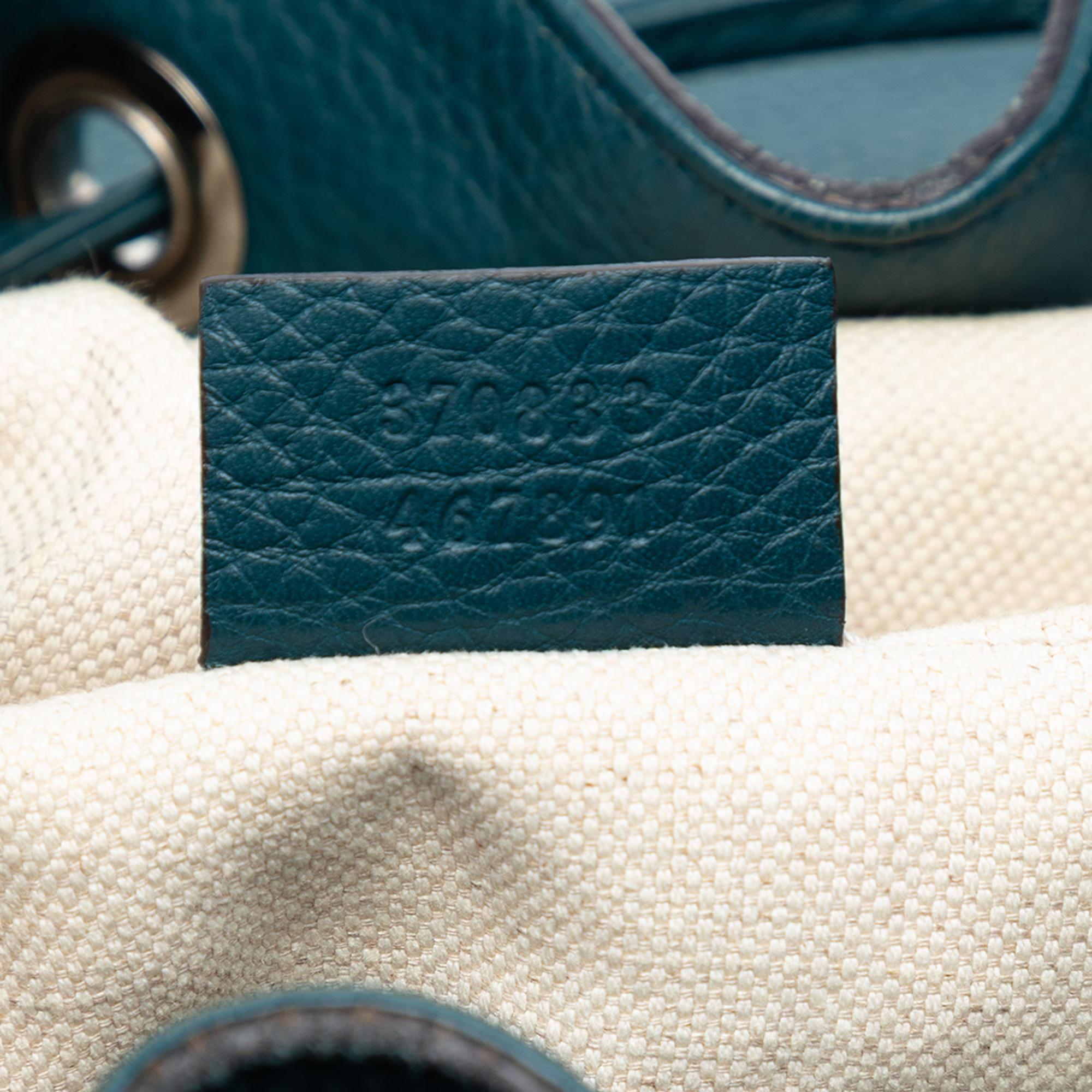 Gucci Leather Bamboo Tassel Backpack