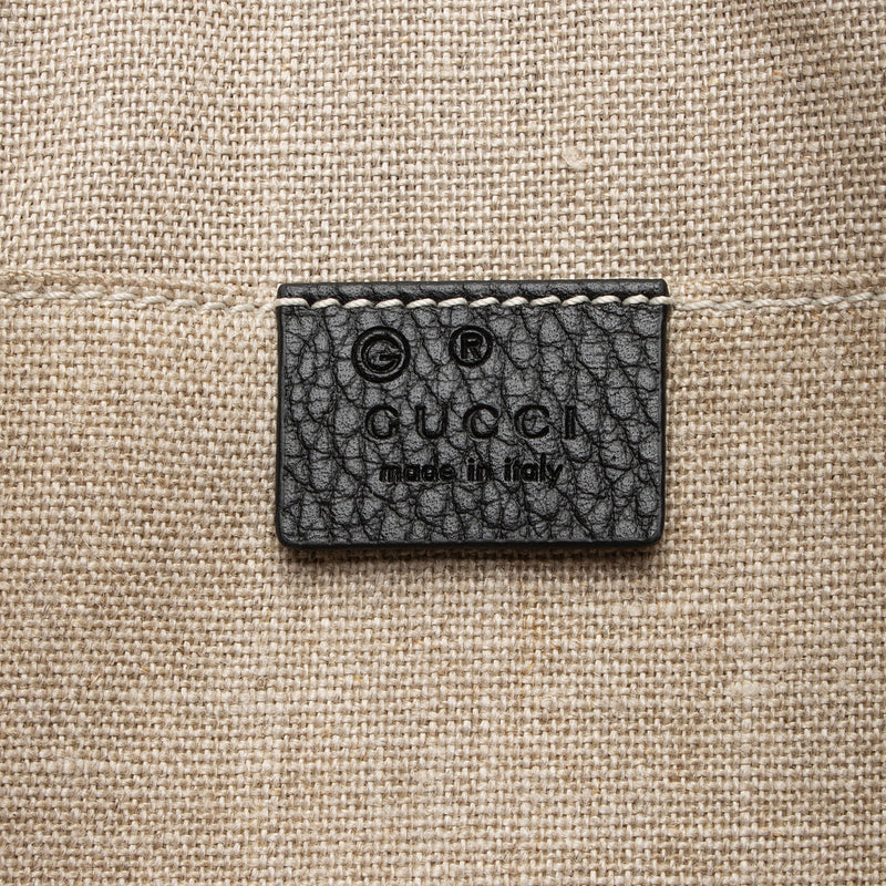Gucci Leather Bamboo Tassel Zip Clutch (SHF-ybom6m)