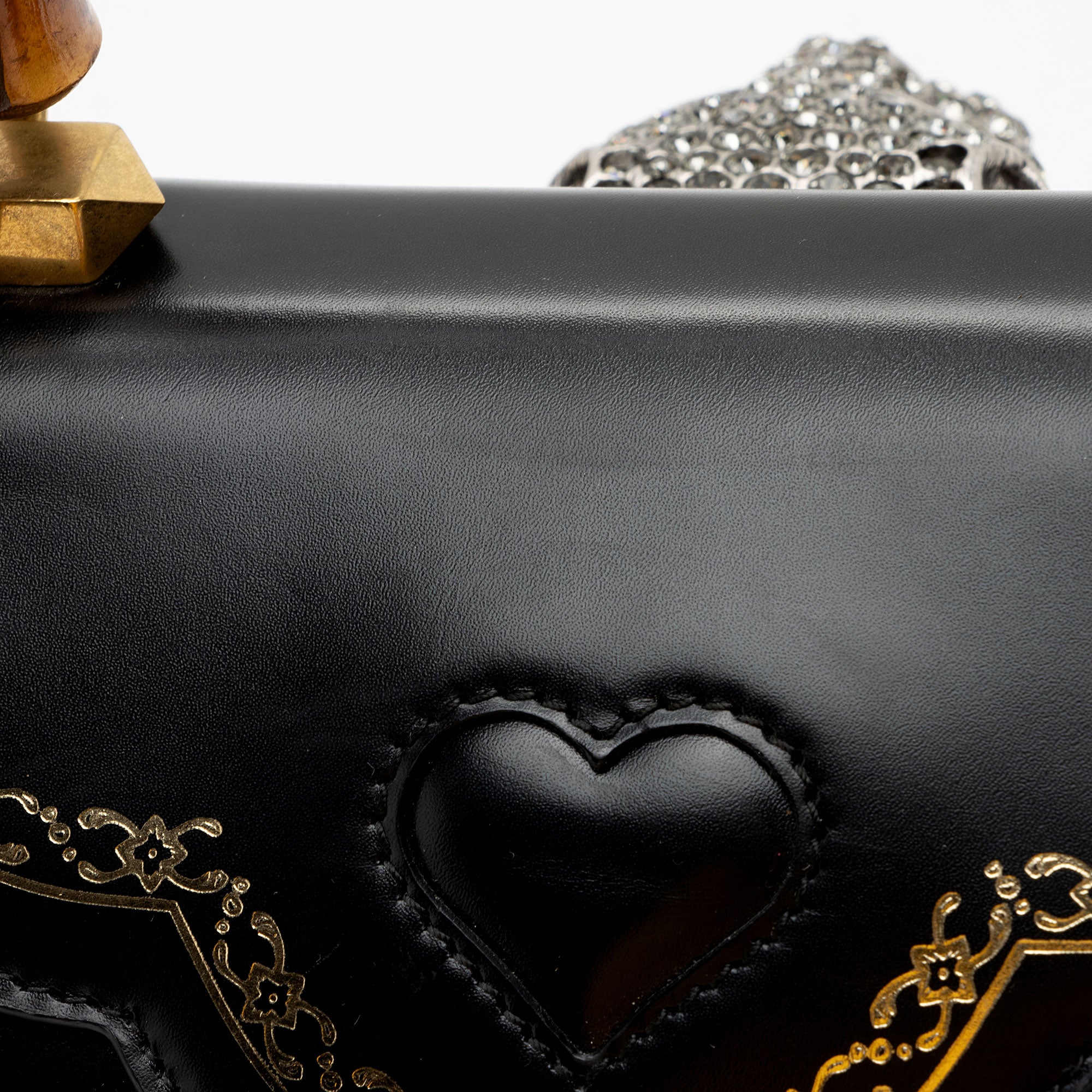 Gucci Leather Bamboo Thiara Small Top Handle Satchel (SHF-OVk4LV)