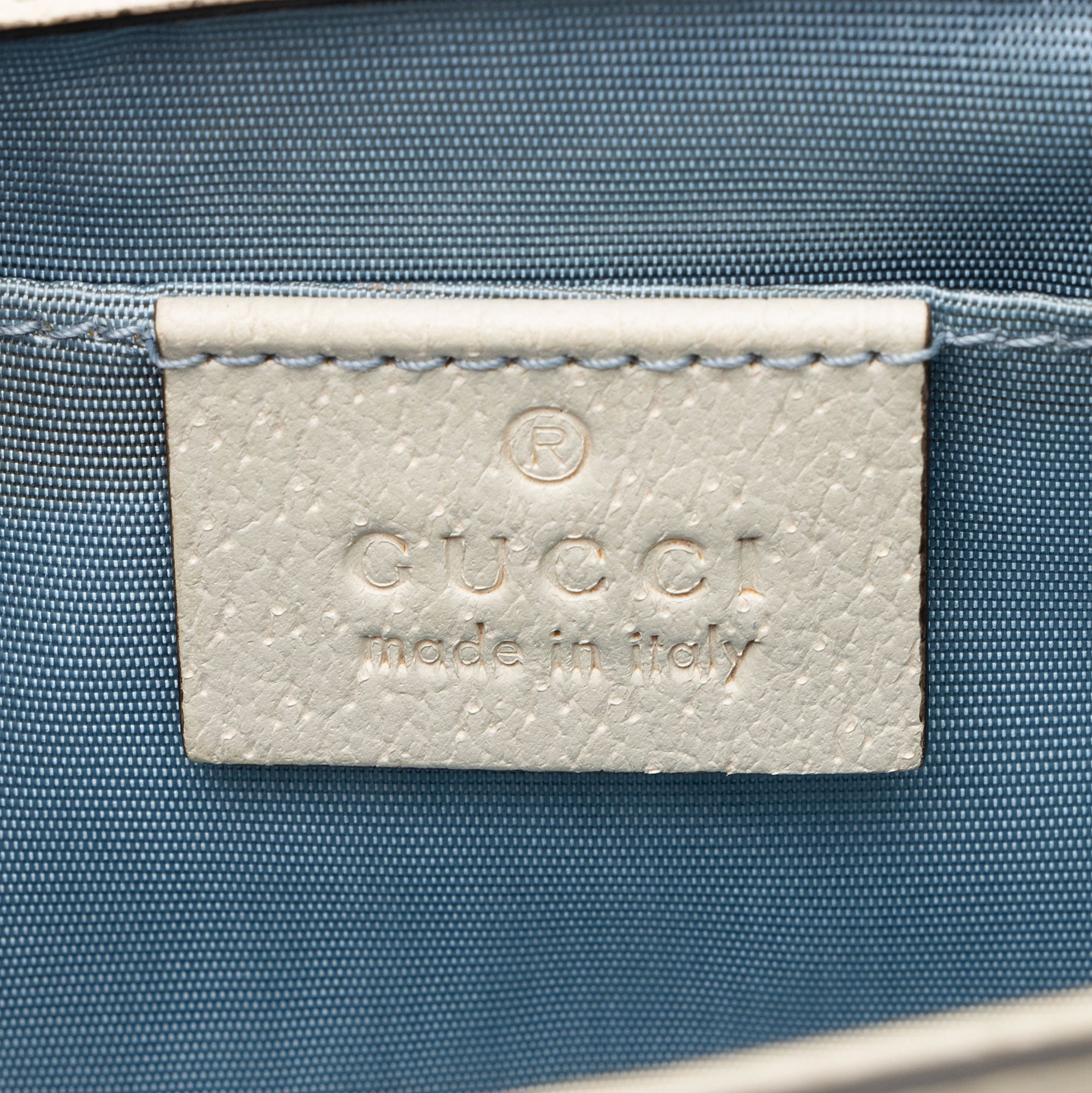 Gucci Leather Bee & Star Padlock Mini Shoulder Bag