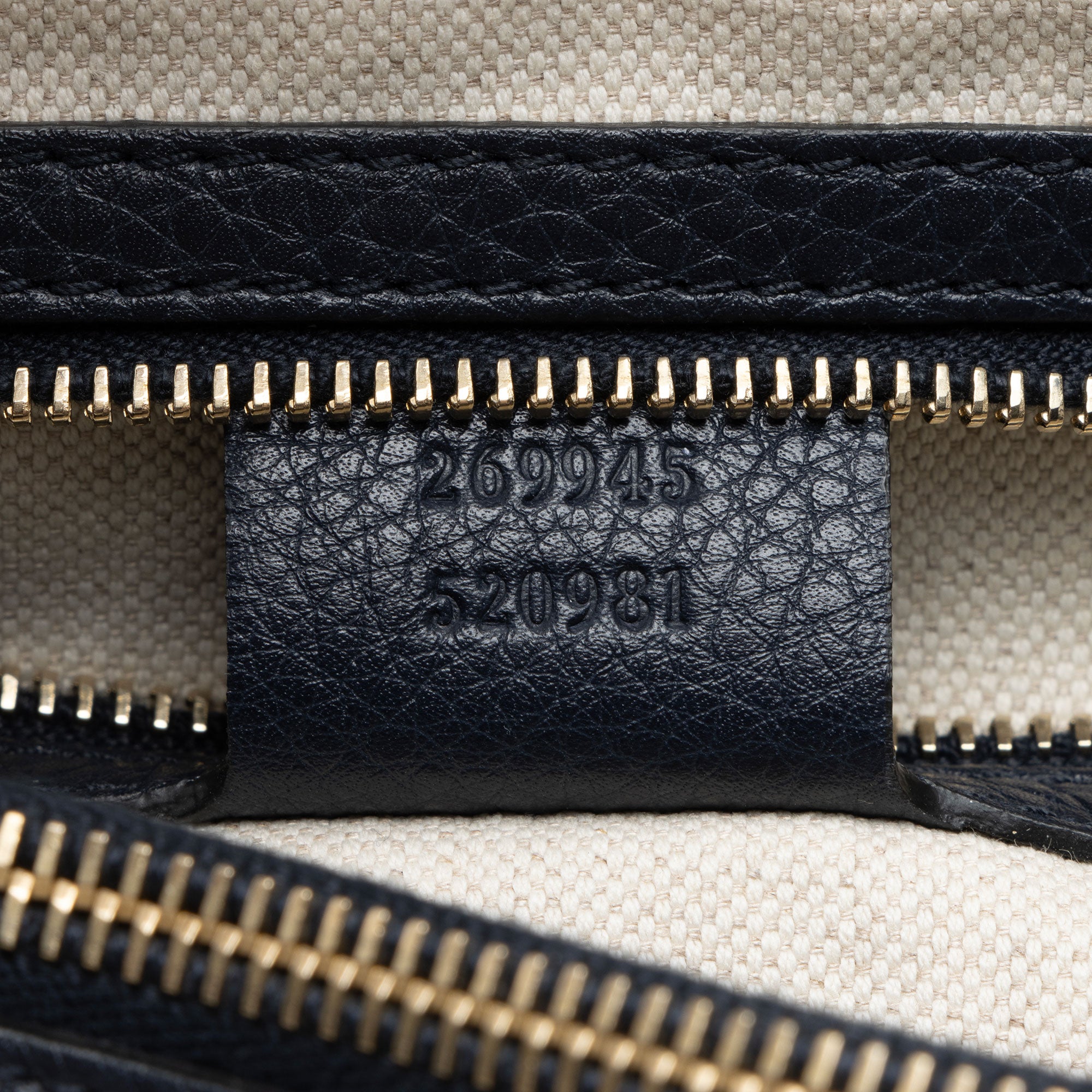 Gucci Leather Bella Medium Tote
