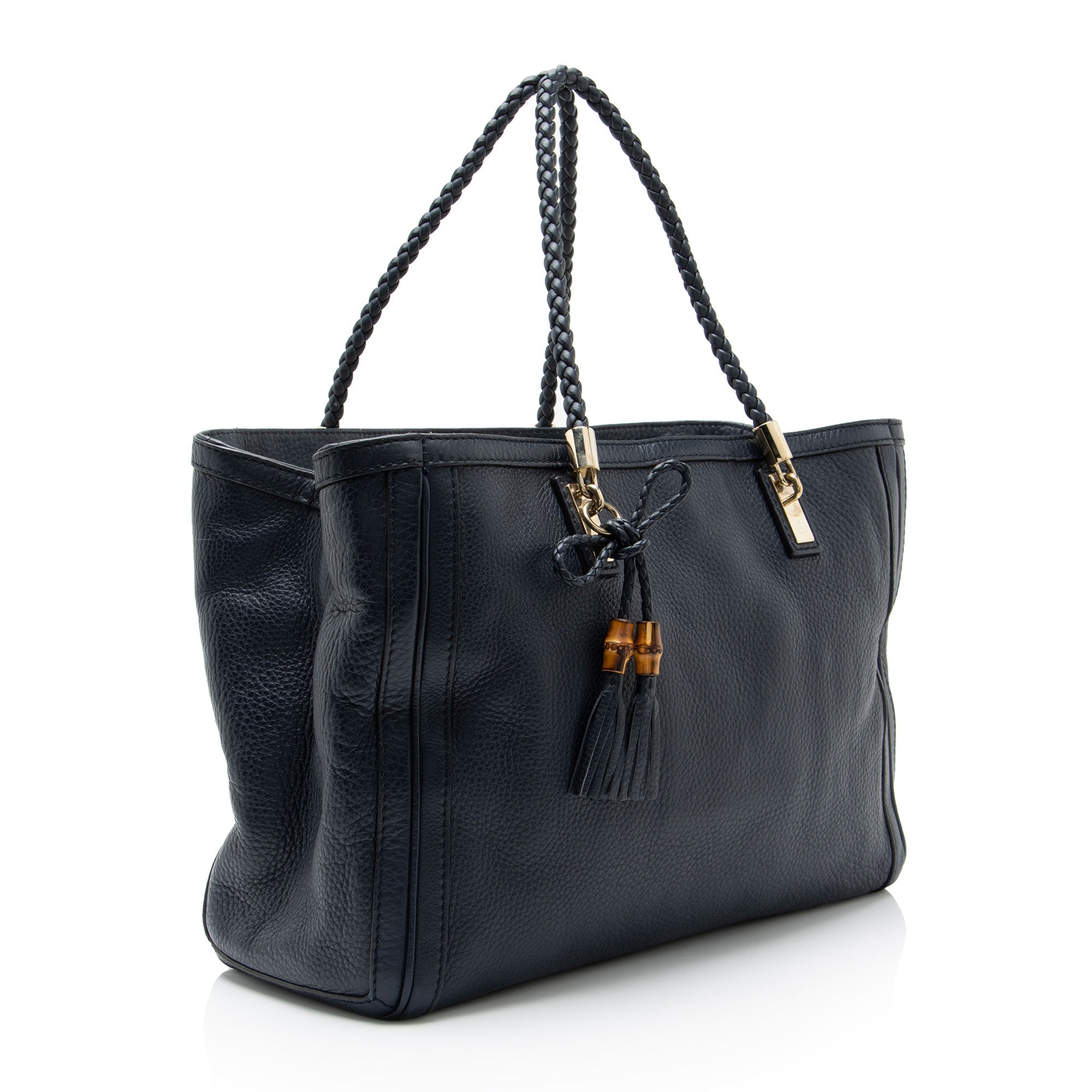 Gucci Leather Bella Medium Tote