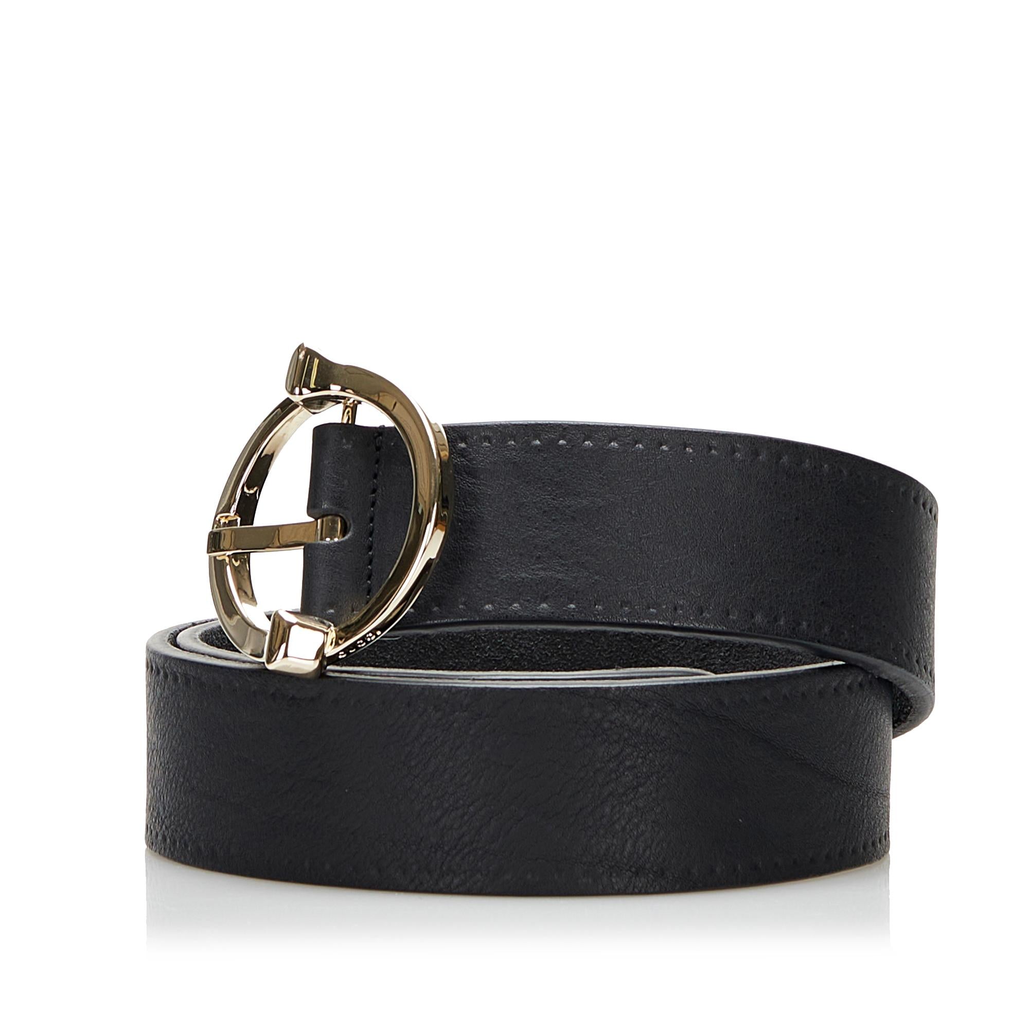 Gucci Leather Belt - 40 / 100.50 (SHG-37776)