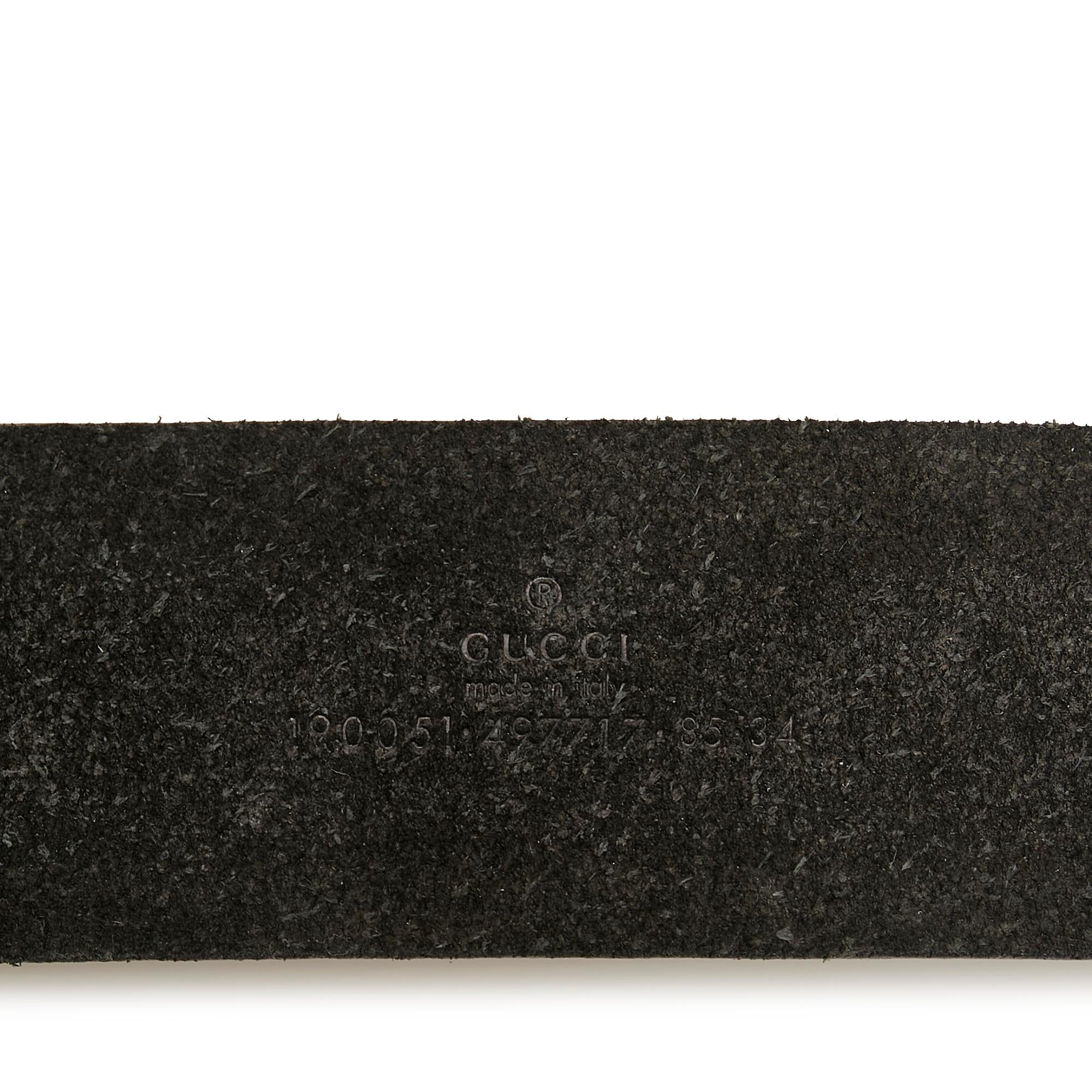 Gucci Leather Belt - 40 / 100.50 (SHG-37776)