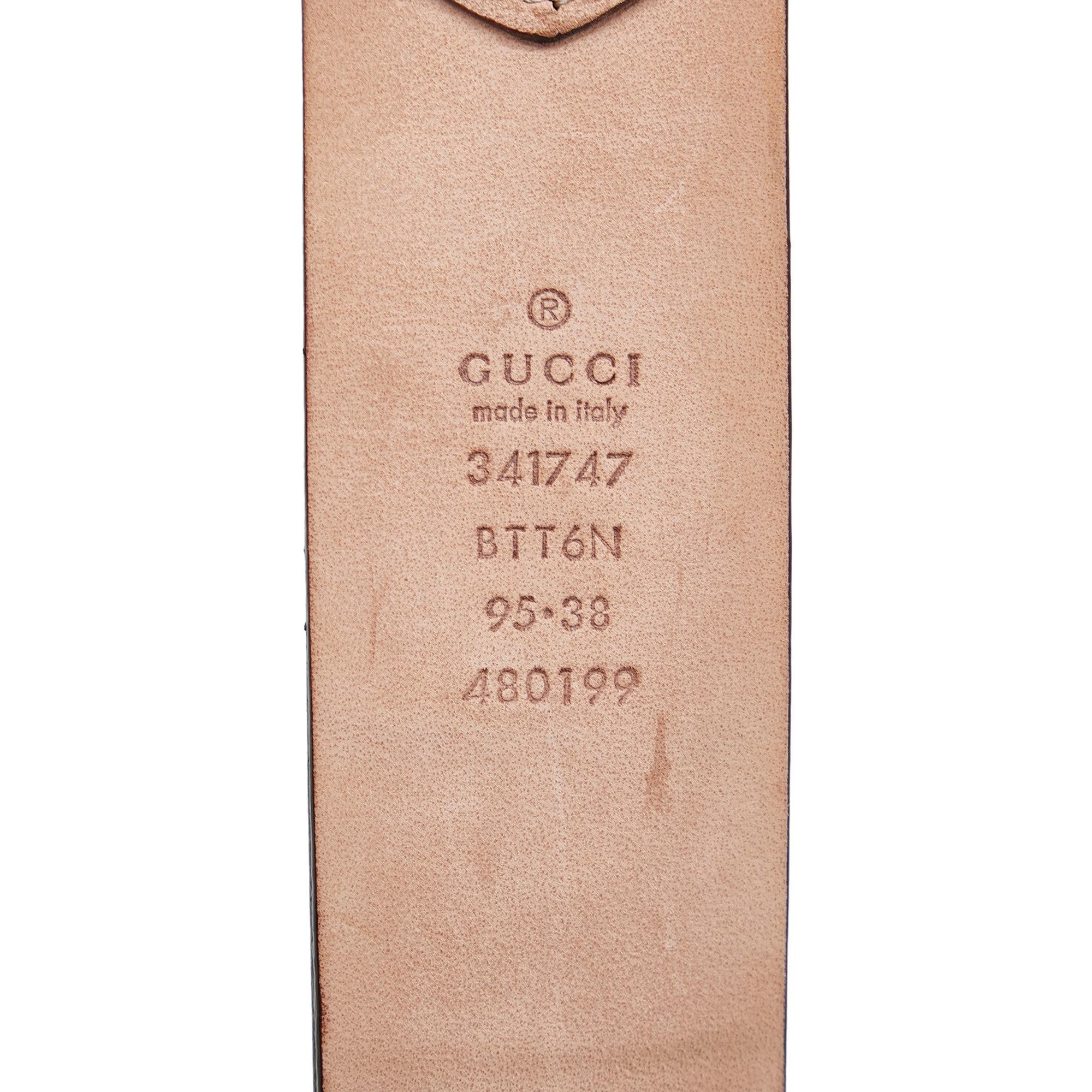 Gucci Leather Belt - 50 / 128.00 (SHG-aue54i)