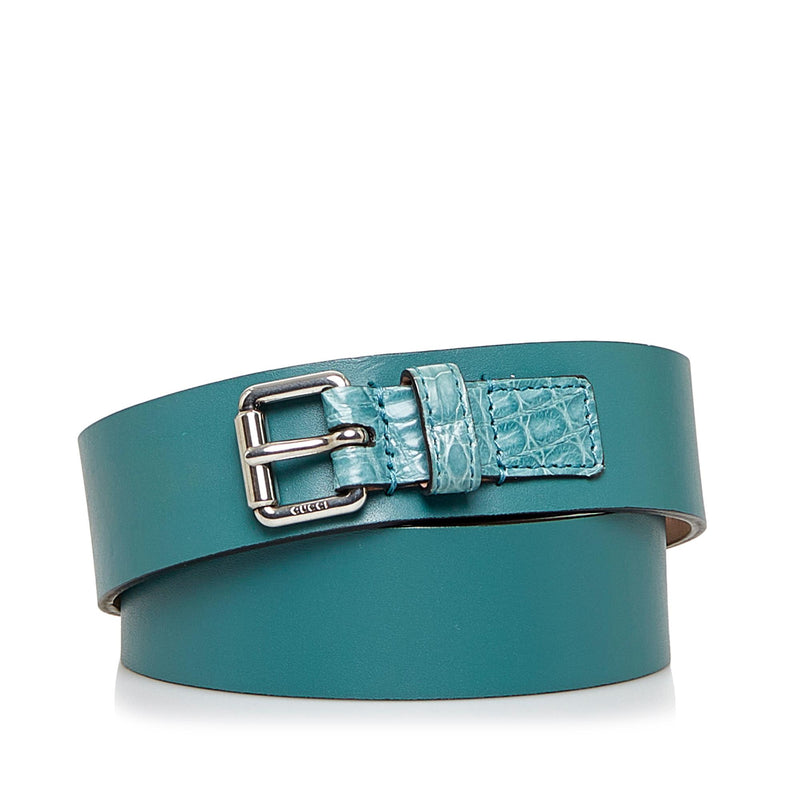 Gucci Leather Belt - 50 / 128.00 (SHG-aue54i)
