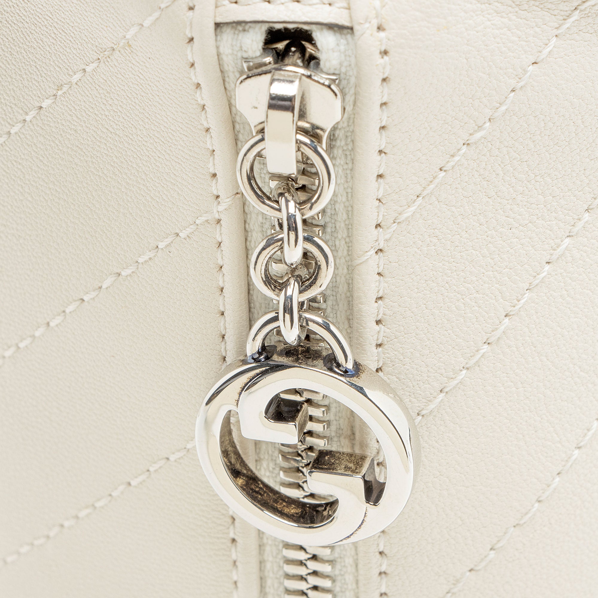 Gucci Leather Blondie Small Barrel Bag