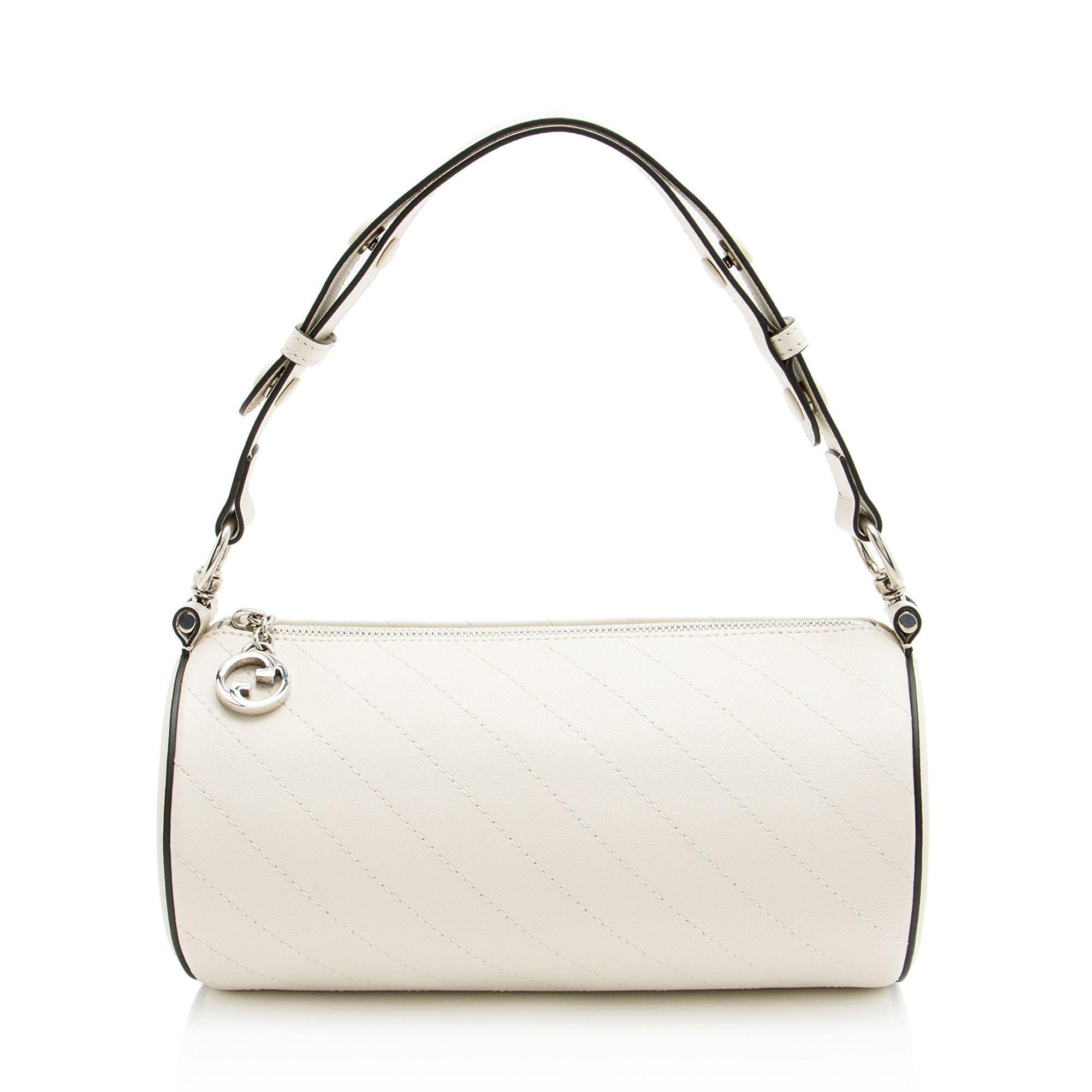 Gucci Leather Blondie Small Barrel Bag