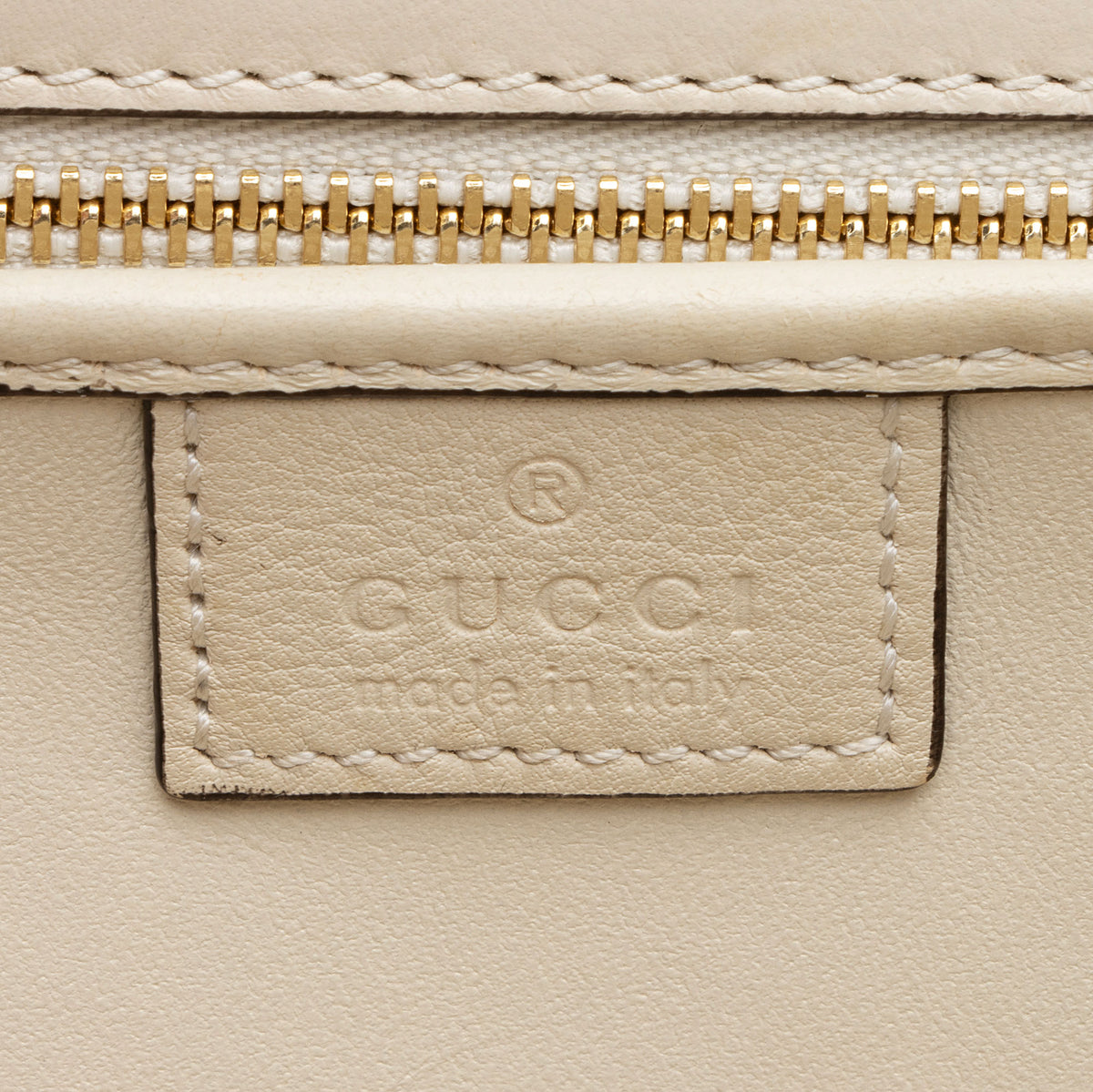 Gucci Leather Blondie Turnlock Top Handle