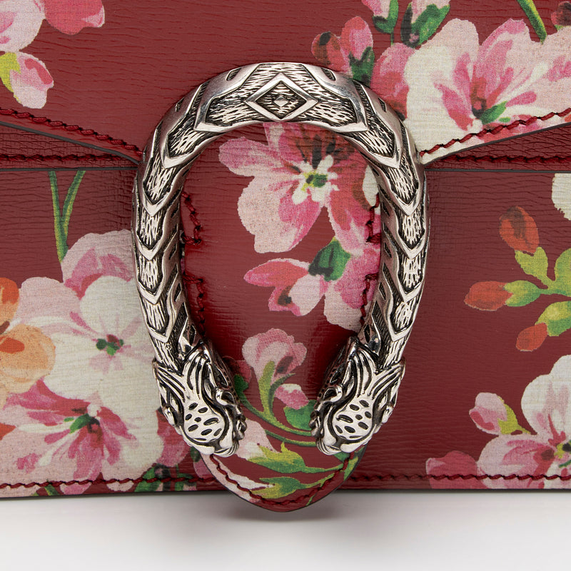 Gucci Leather Blooms Dionysus Small Shoulder Bag (SHF-cqqsxw)