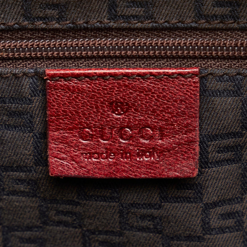 Gucci Leather Boston (SHG-NttWI9)