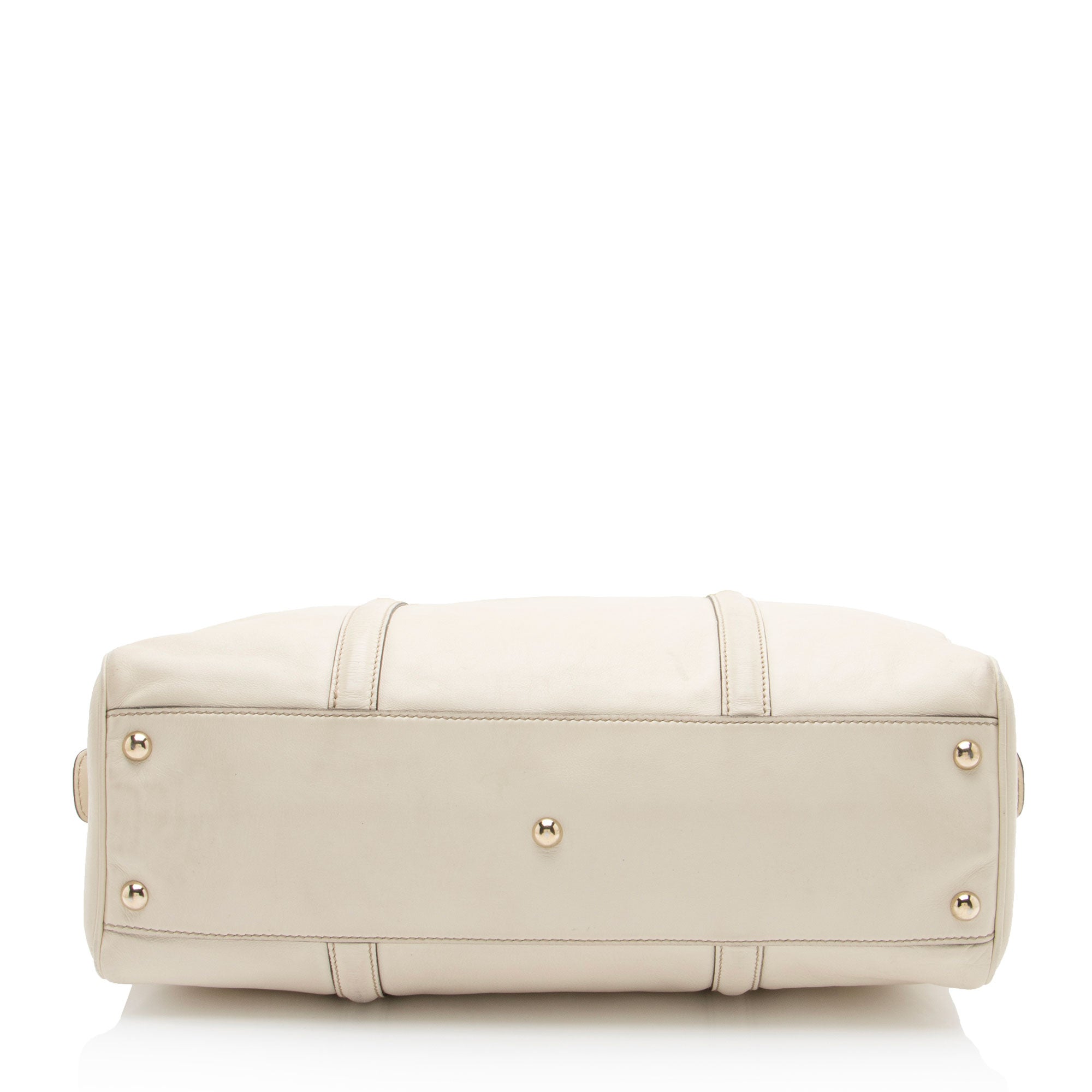 Gucci Leather Britt Boston Bag