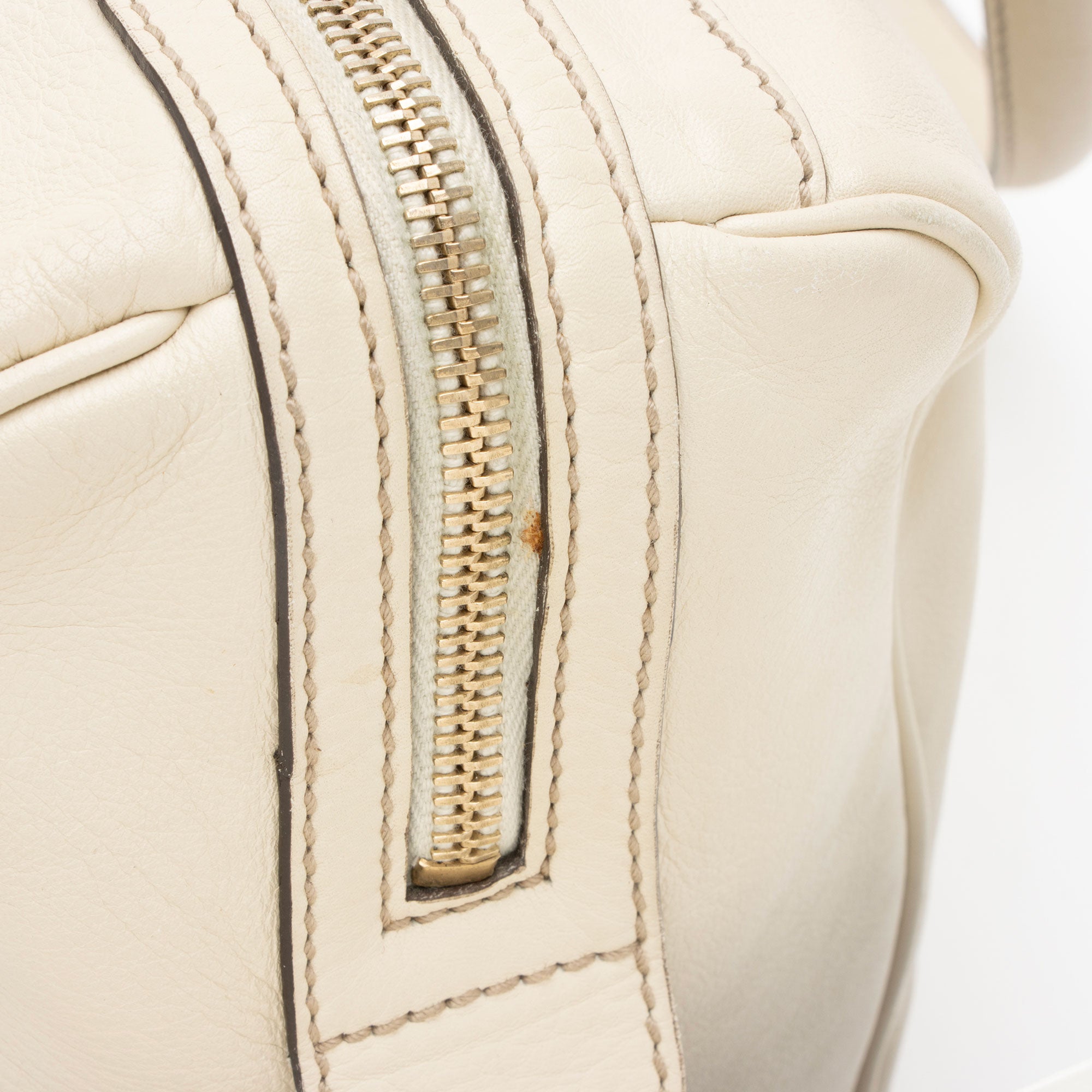 Gucci Leather Britt Boston Bag