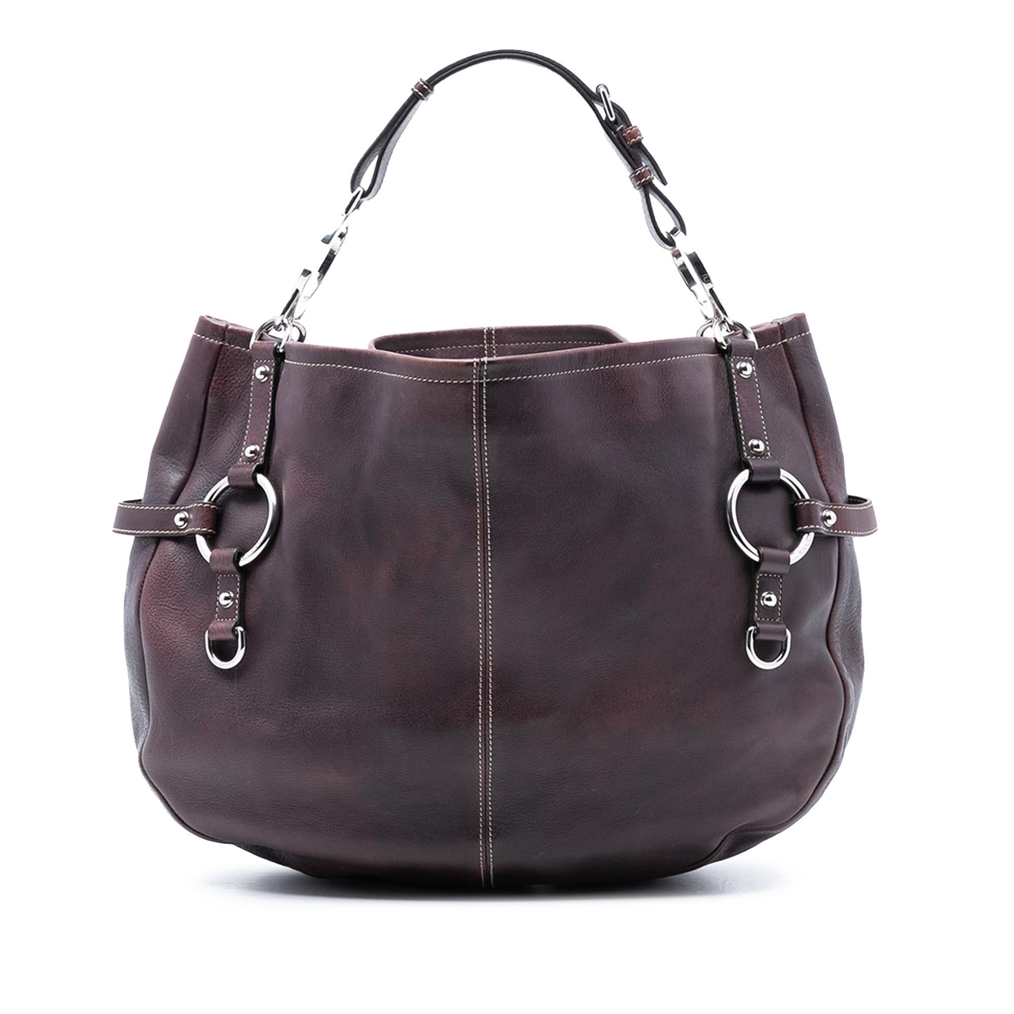 Gucci Leather Charlotte Tote