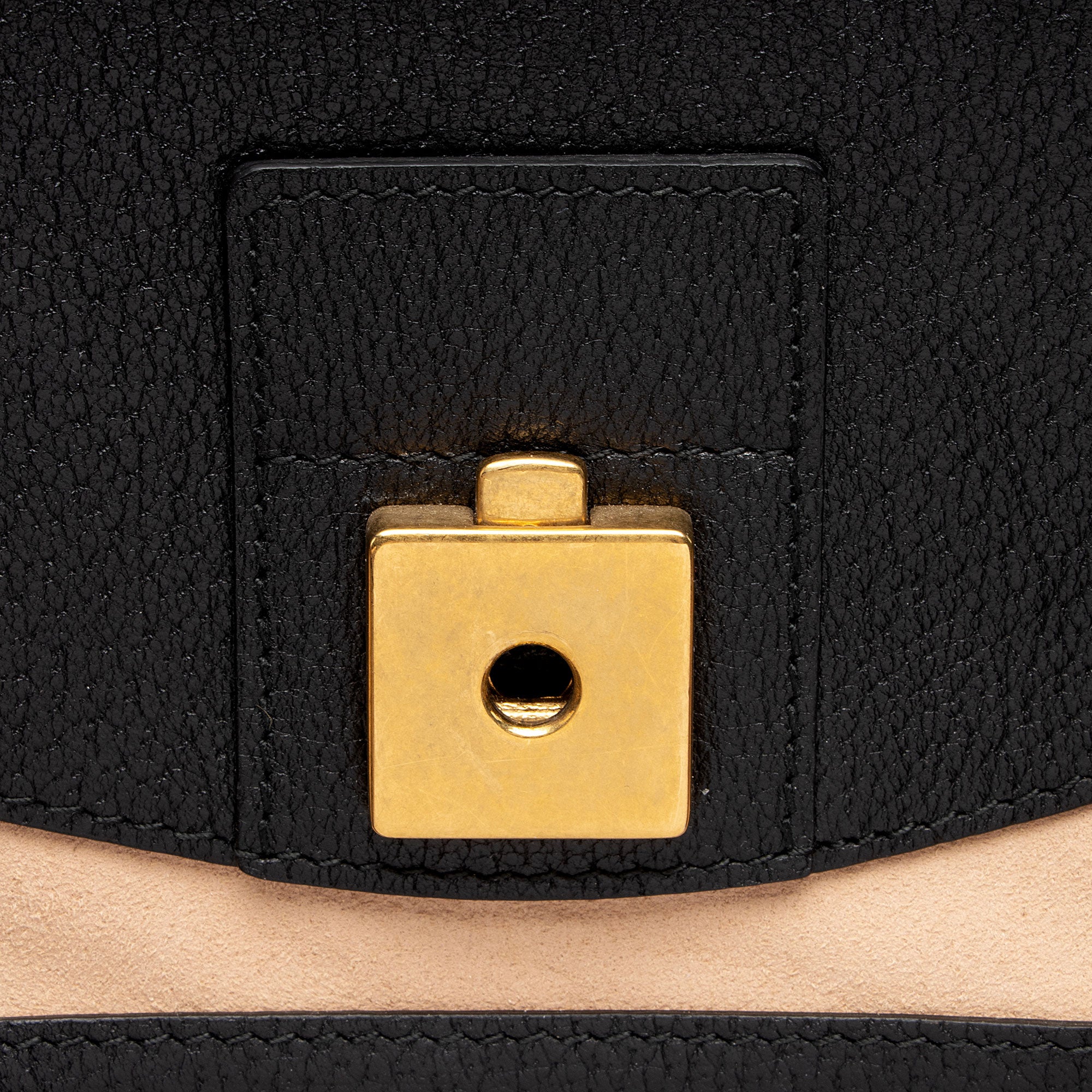 Gucci Leather Crystal Butterfly Linea Totem Top Handle
