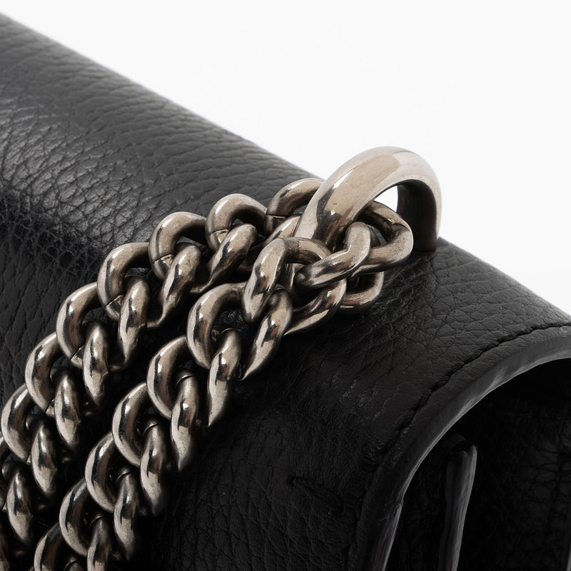 Gucci Leather Crystal Dionysus Medium Shoulder Bag (SHF-1J7RJ2)