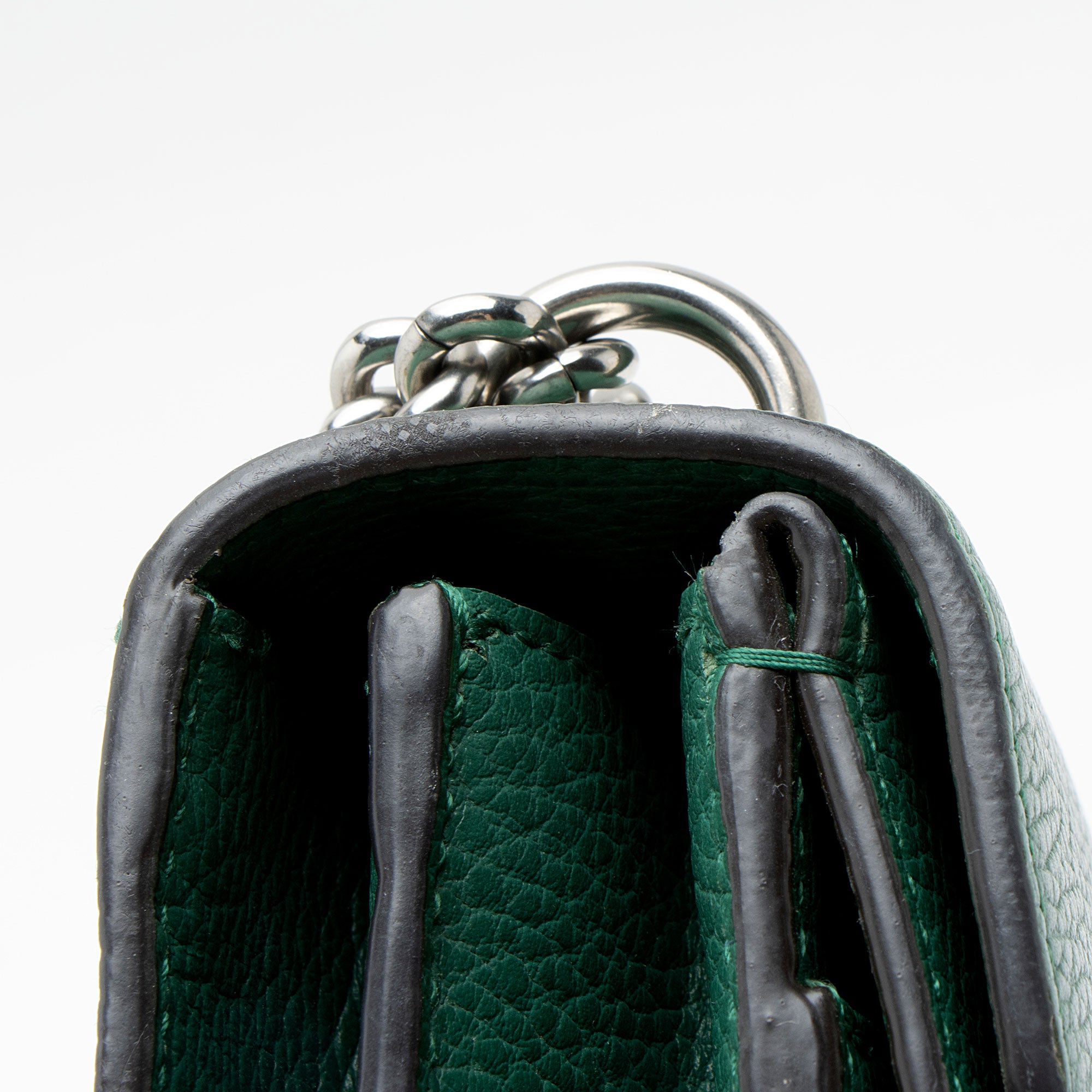 Gucci Leather Crystal Dionysus Medium Shoulder Bag