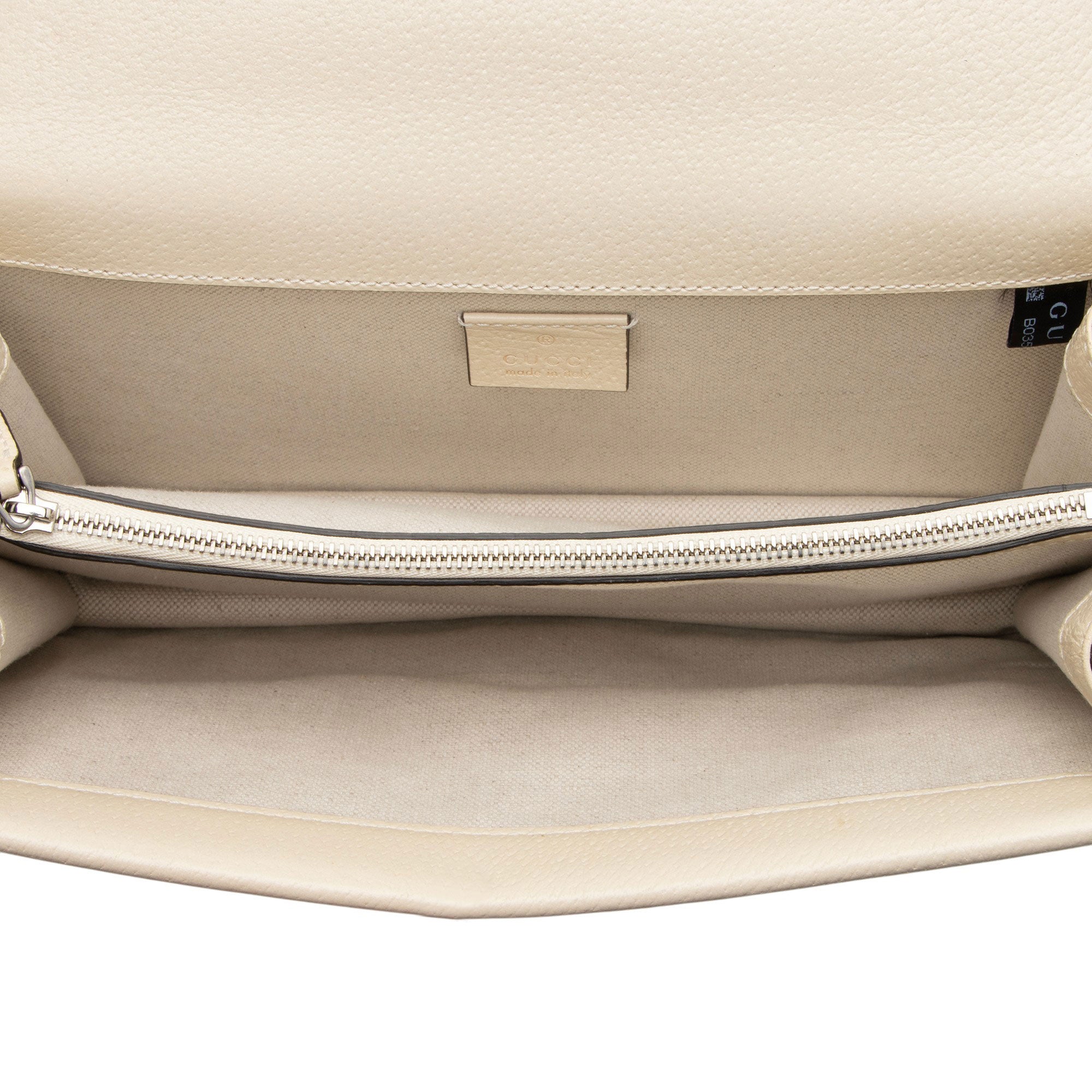 Gucci Leather Crystal Dionysus Medium Shoulder Bag