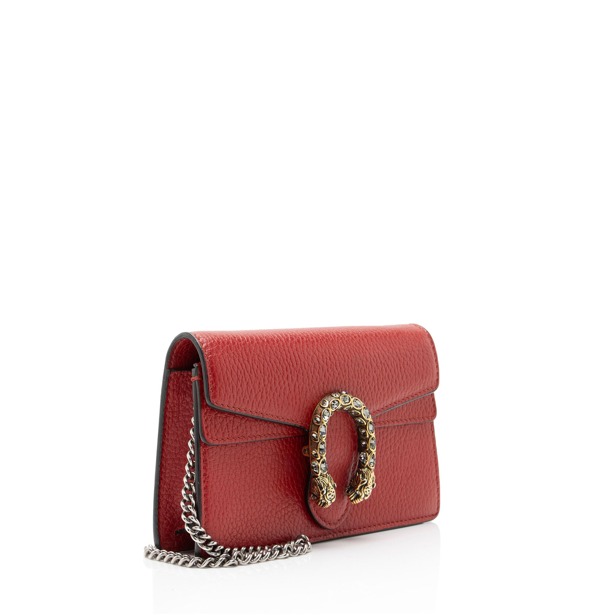 Gucci Leather Crystal Dionysus Mini Shoulder Bag