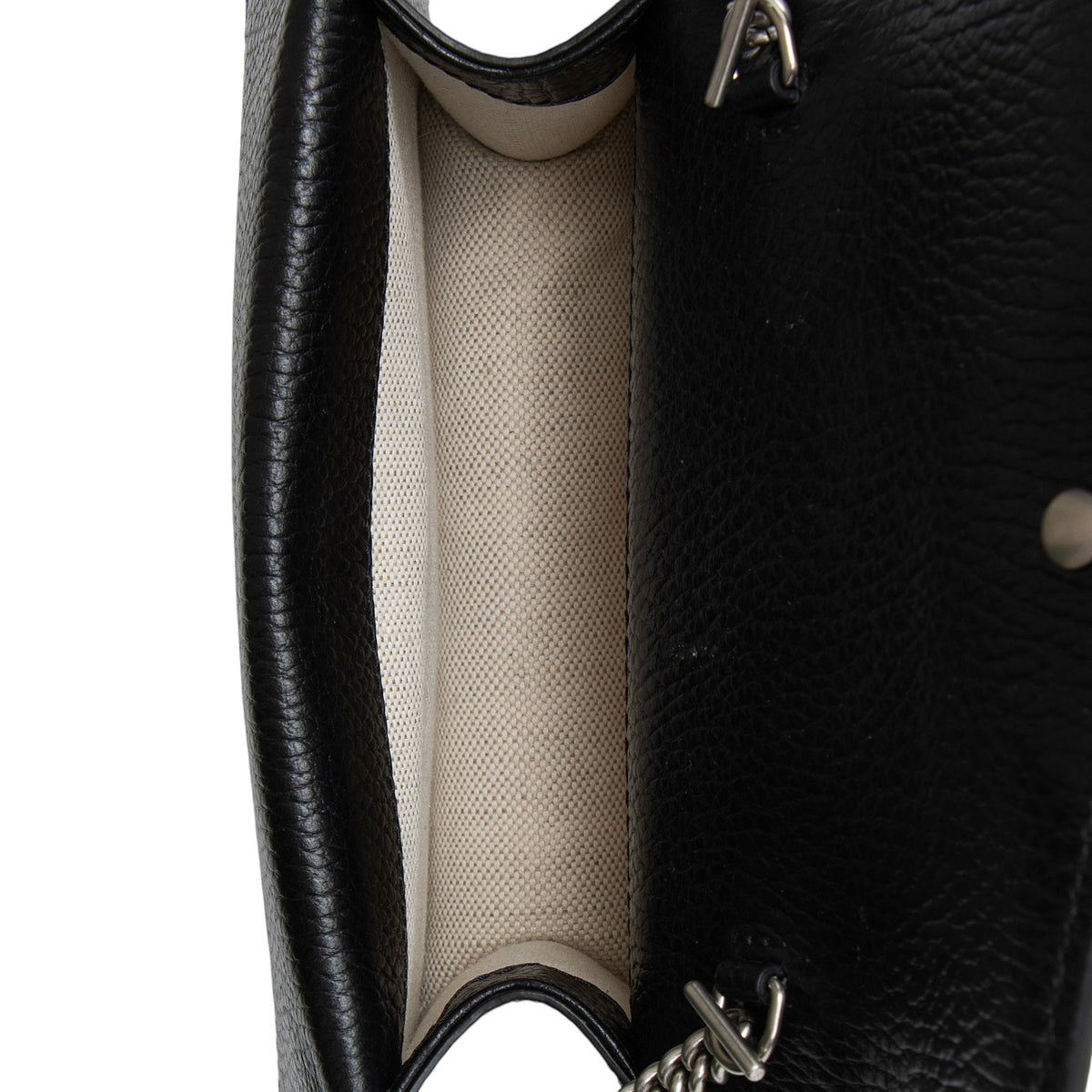 Gucci Leather Crystal Dionysus Mini Top Handle