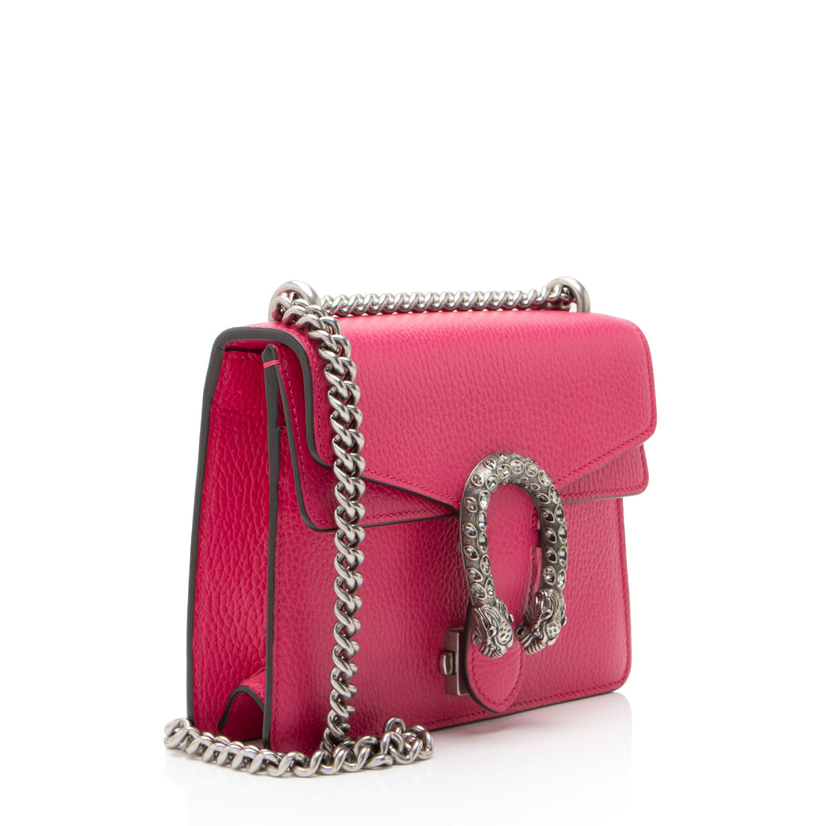 Gucci Leather Crystal Dionysus Small Shoulder Bag