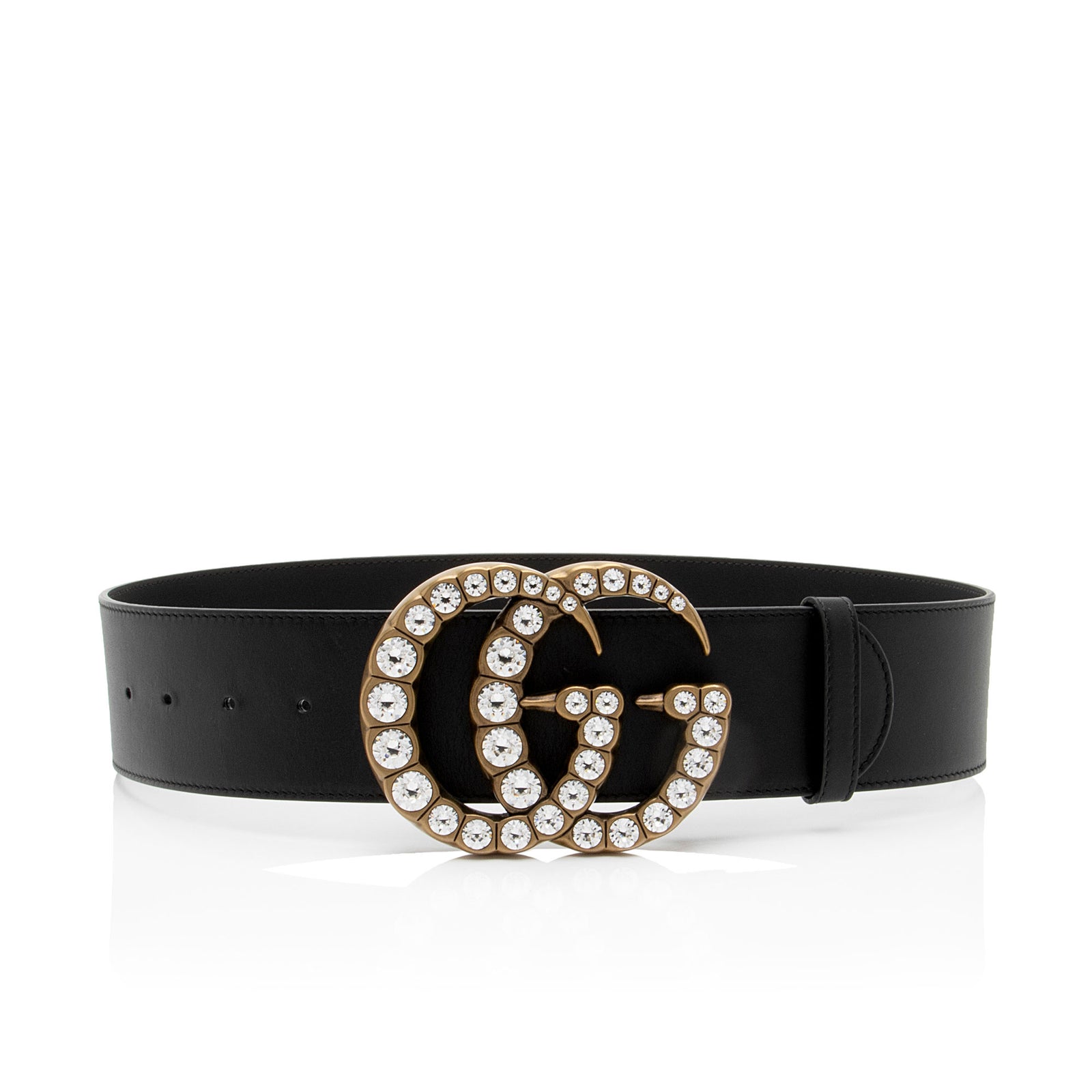 Gucci belt with crystals deals