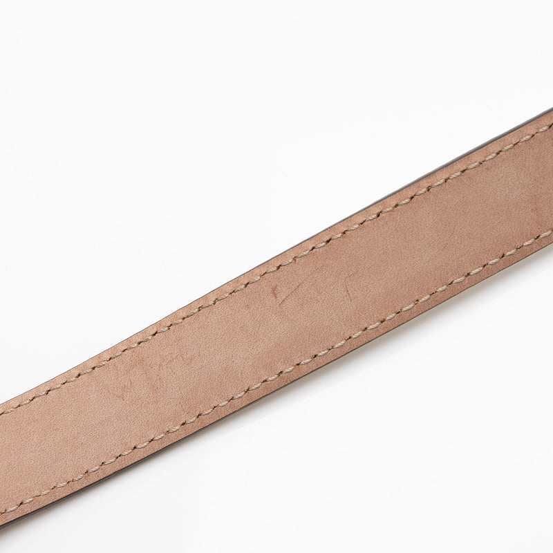 Gucci Leather Crystal GG Interlocking Belt Size 42 105 SHF 6wphpi LuxeDH