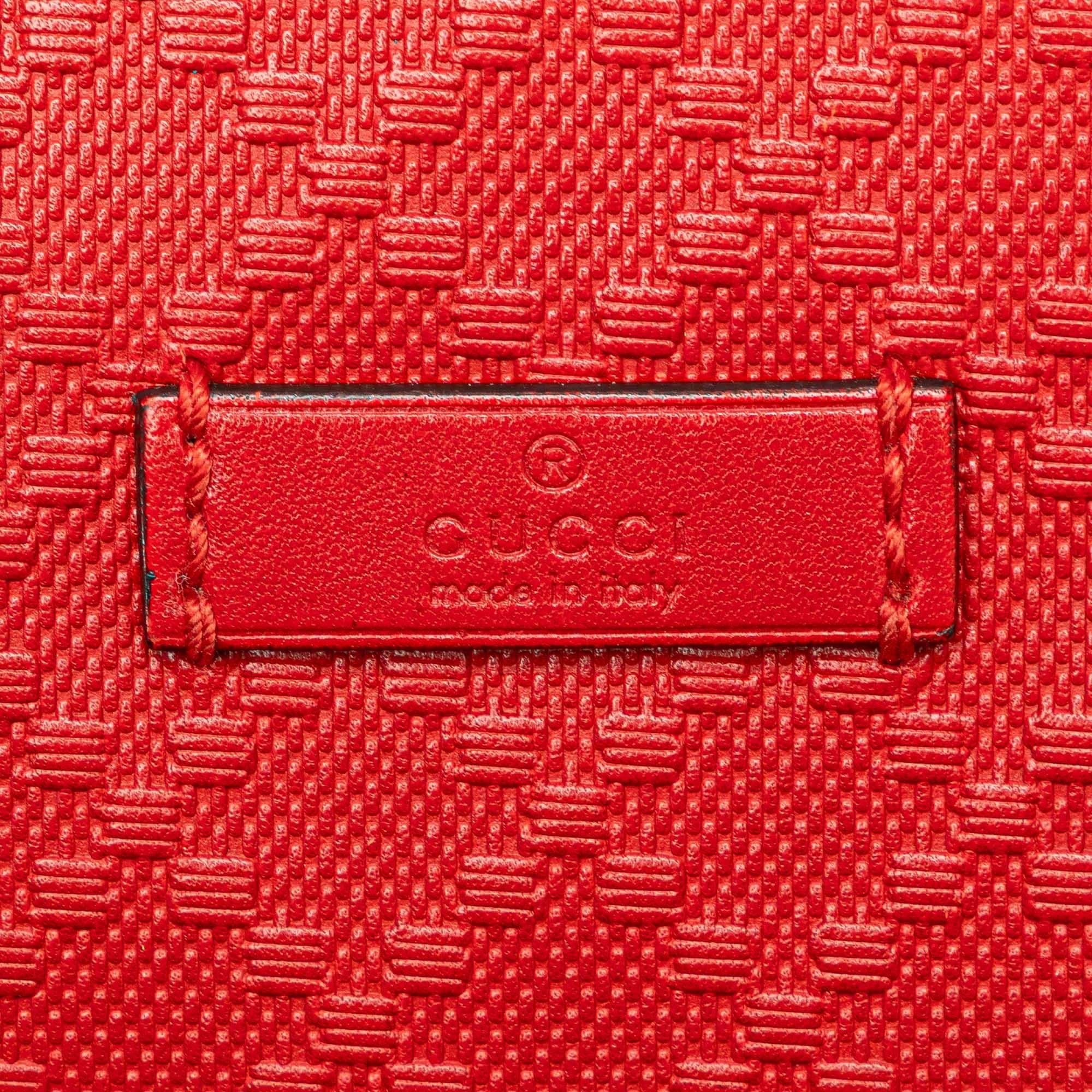 Gucci Leather Diamante Hilary Lux Crossbody
