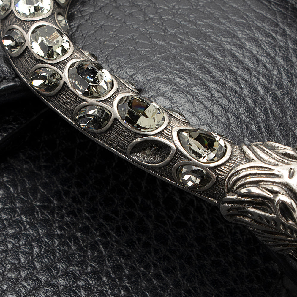 Gucci Leather Crystal Dionysus Small Shoulder Bag (SHF-21413)