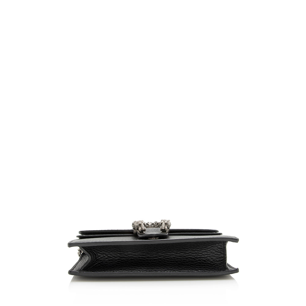 Gucci Leather Dionysus Super Mini Bag (SHF-ScIcTL)