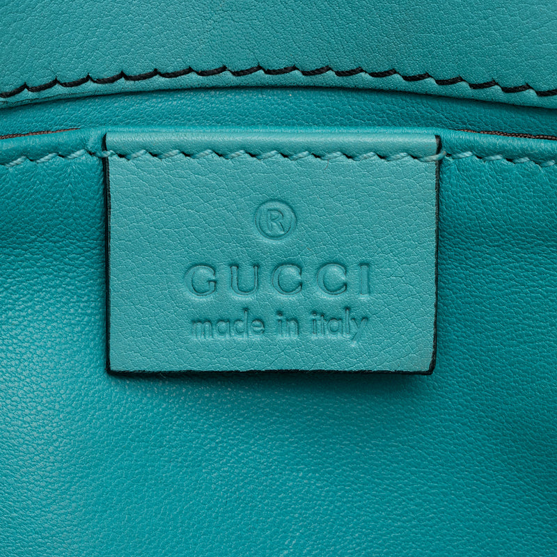Gucci Leather Emily Small Chain Shoulder Bag (SHF-C1Ky8i)