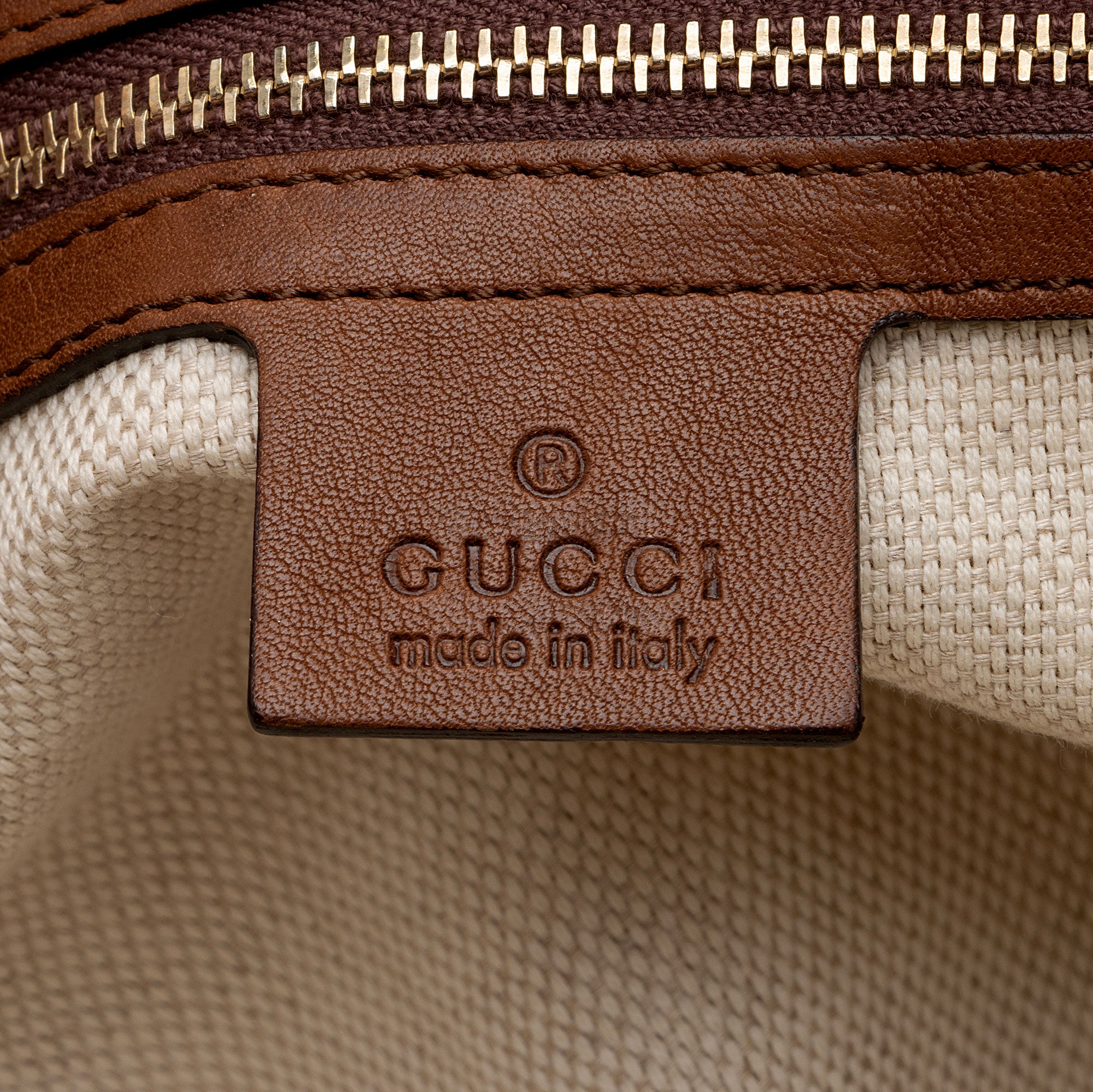 Gucci Leather Eva Large Tote (SHF-E3uo3C)