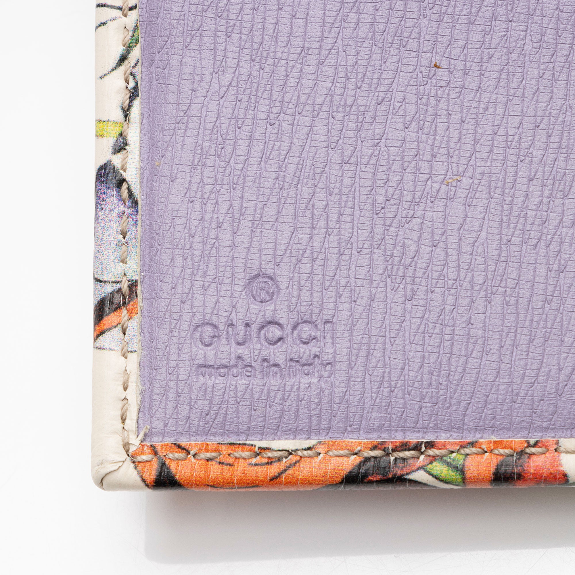 Gucci Leather Flora Nice French Flap Wallet (SHF-pELWjp)