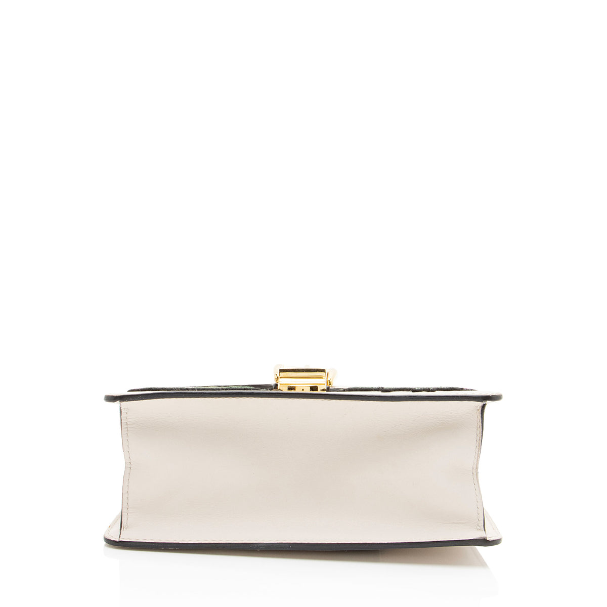 Gucci Leather Floral Sylvie Mini Top Handle