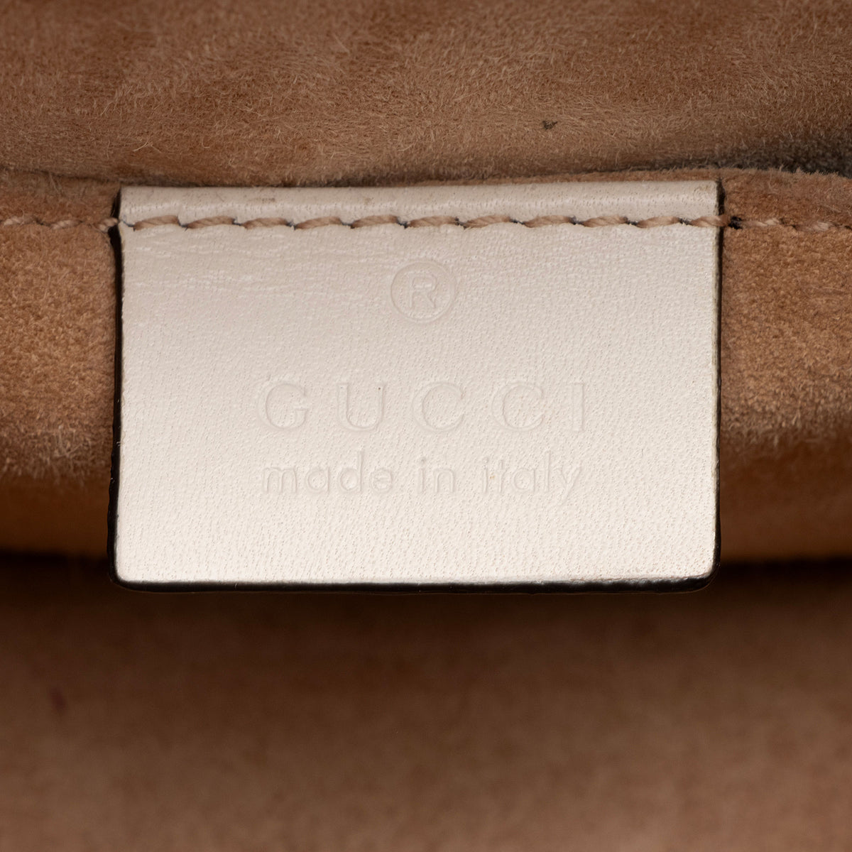 Gucci Leather Floral Sylvie Mini Top Handle