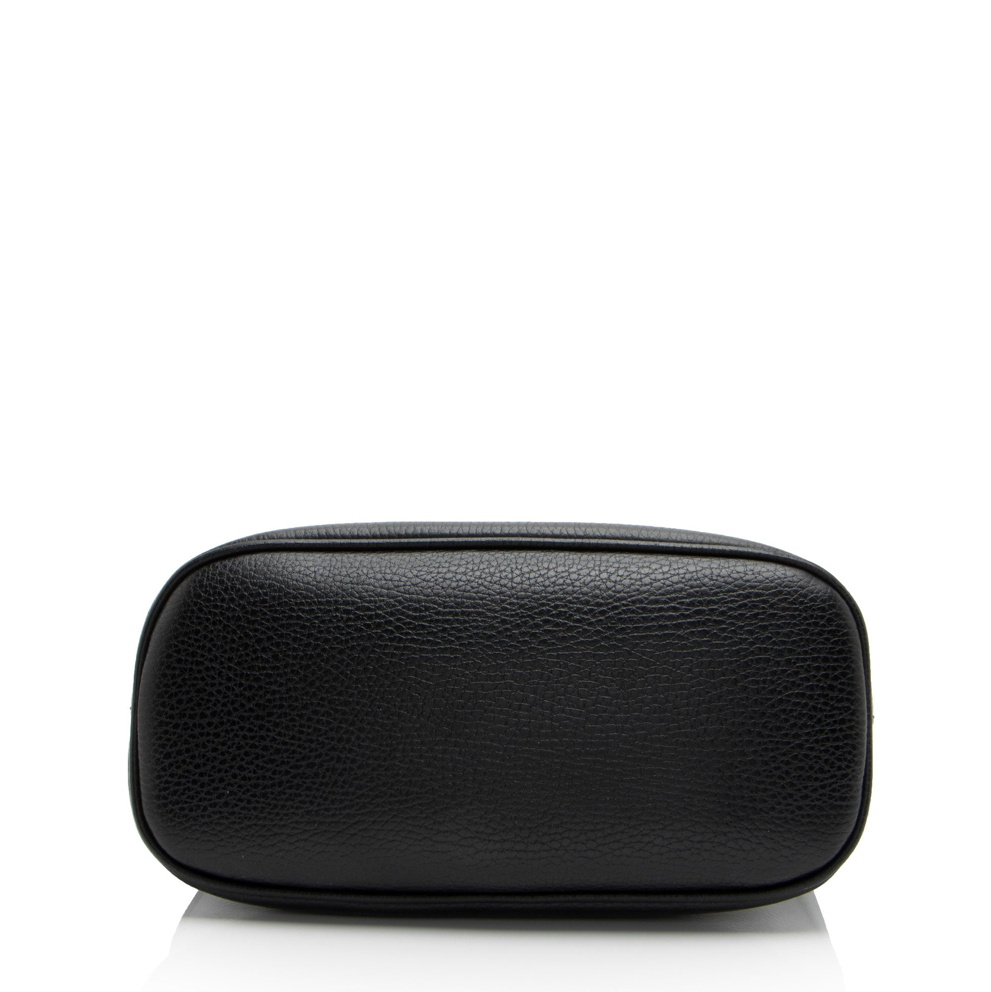 Gucci Leather GG Charm Dome Small Shoulder Bag (SHF-RTrfn9)
