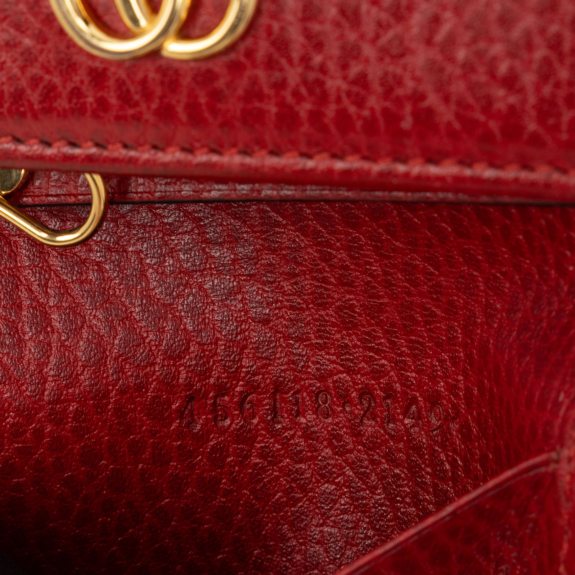 Gucci Leather GG Marmont 6 Key Case (SHF-PqM90W)