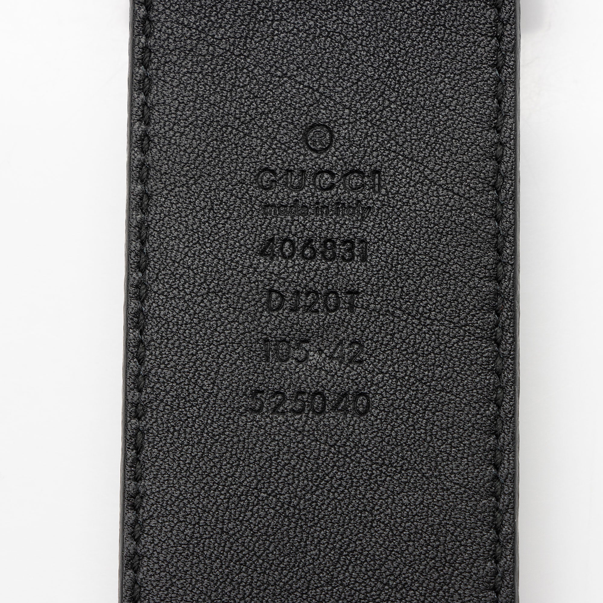 Gucci Leather GG Marmont Belt - Size 42 / 105