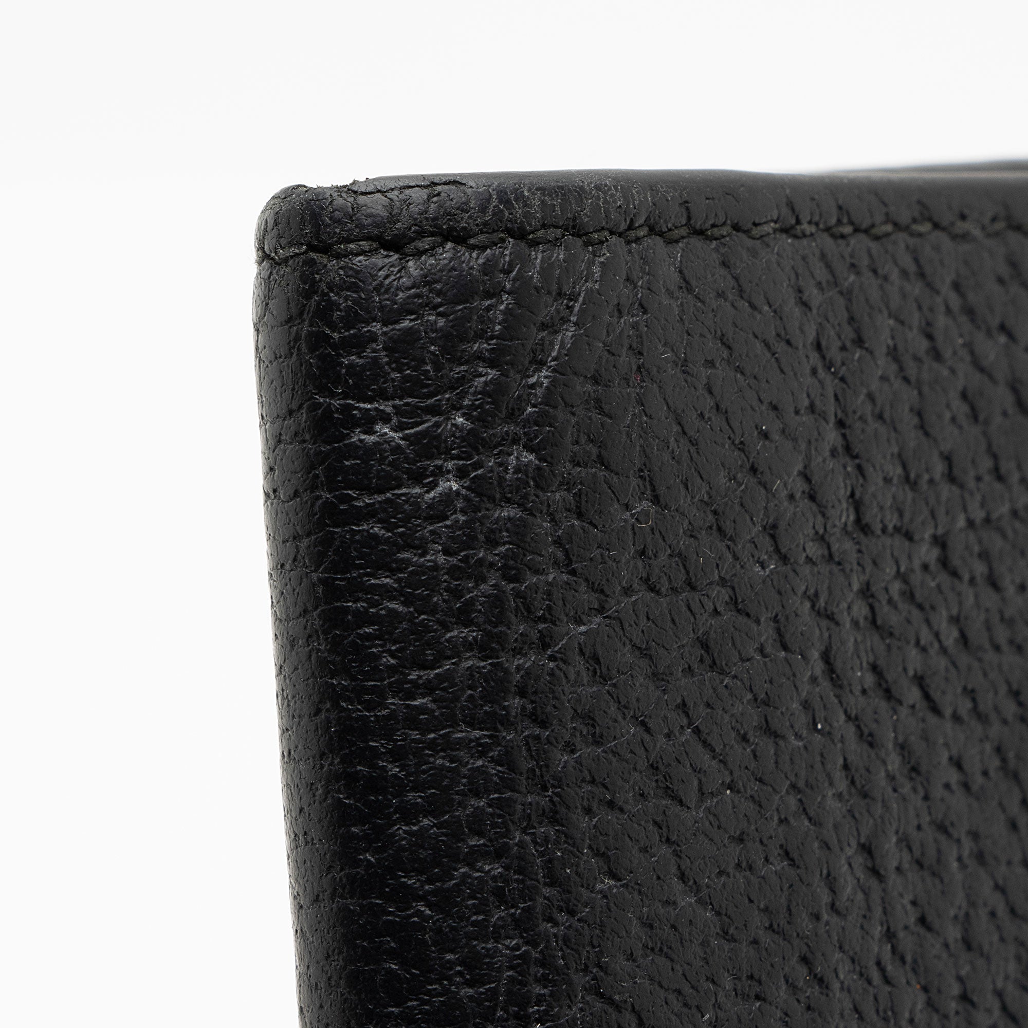 Gucci Leather GG Marmont Bifold Long Wallet (SHF-0QNfI9)