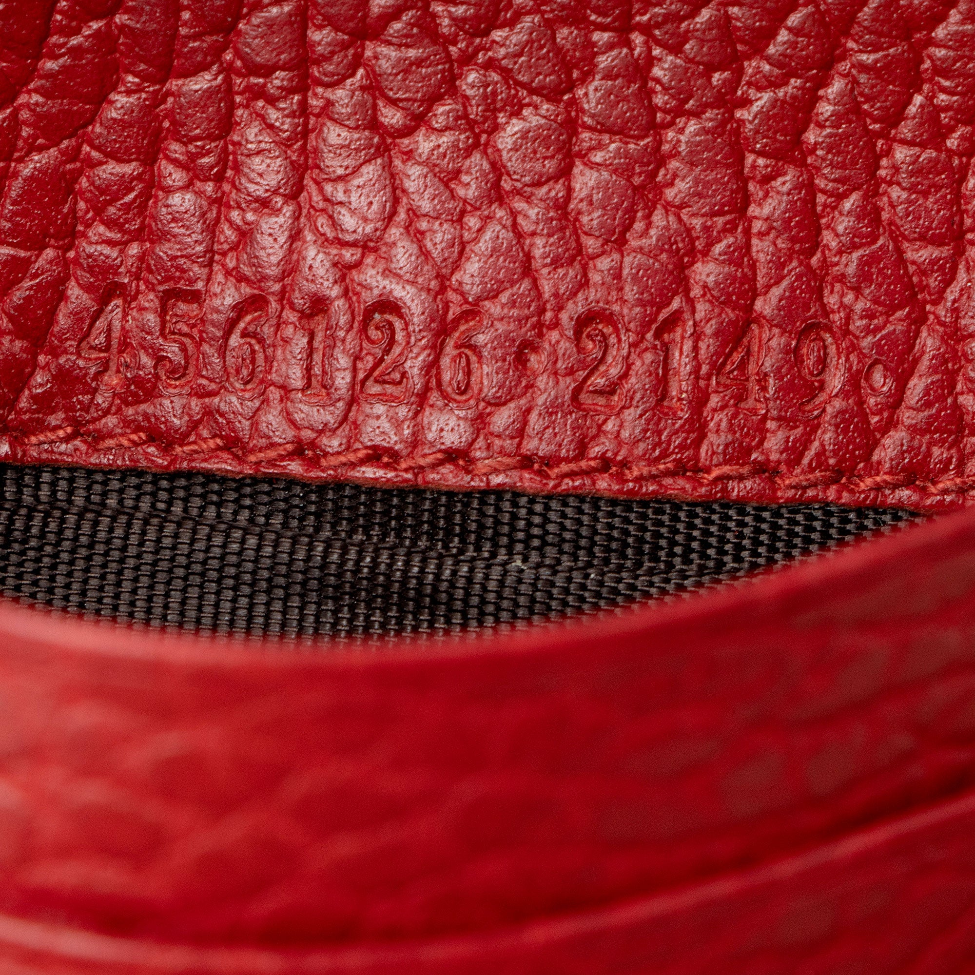 Gucci Leather GG Marmont Card Case