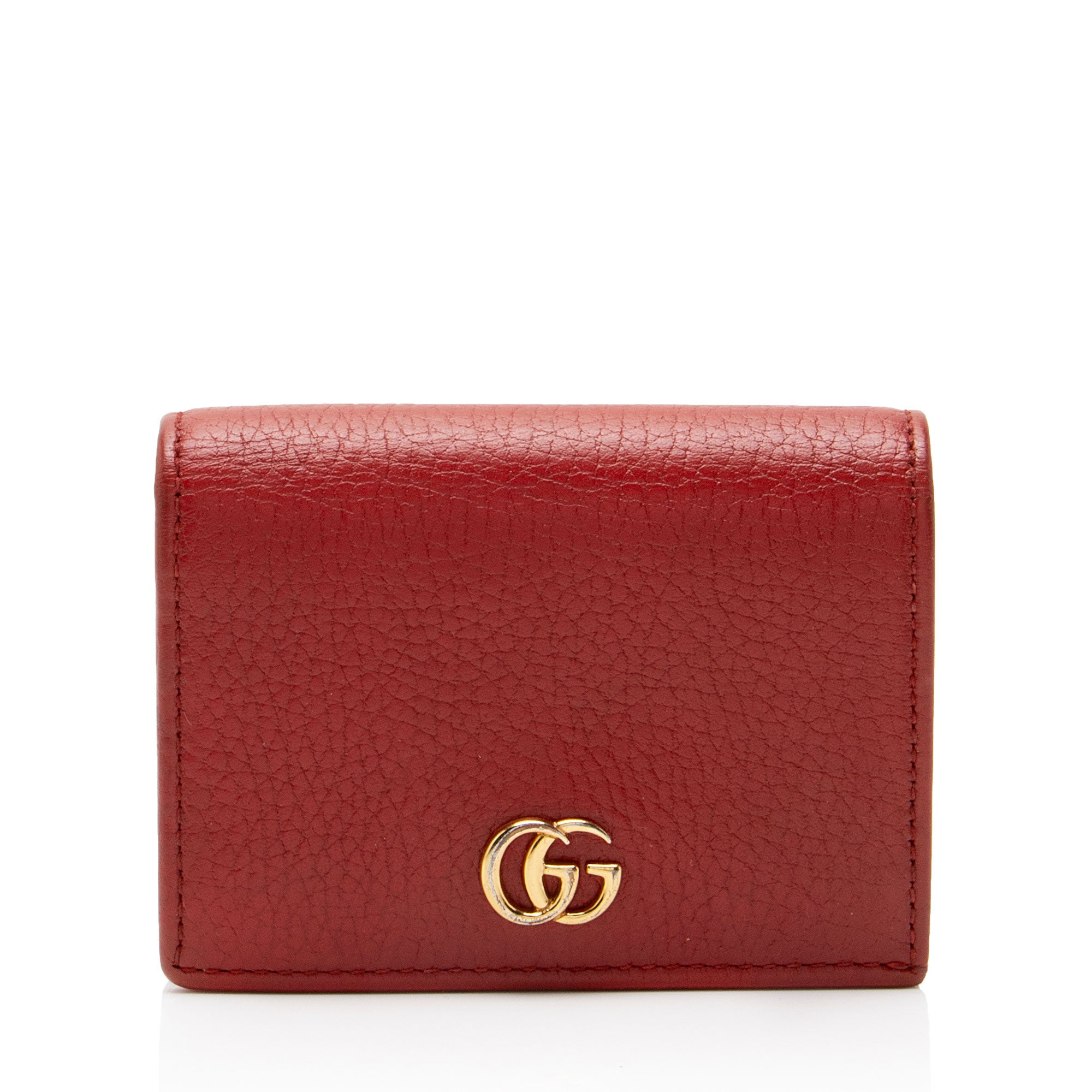 Gucci Leather GG Marmont Card Case