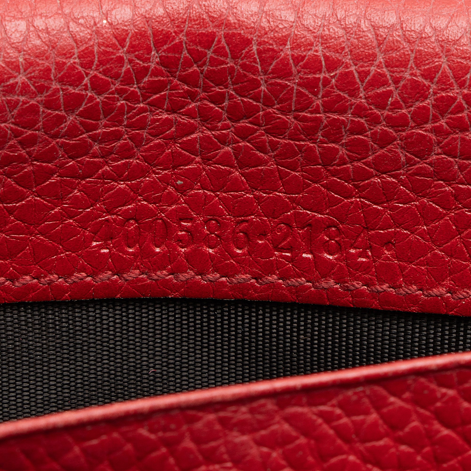 Gucci Leather GG Marmont Continental Wallet