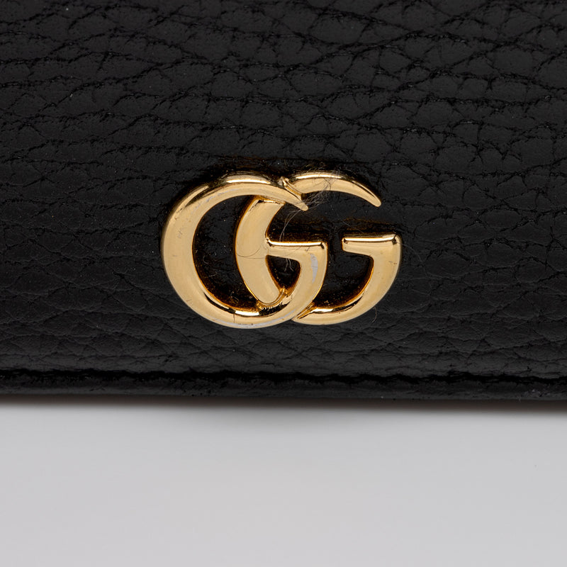 Black petite gg marmont clearance chain bag