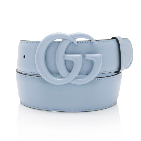 Gucci Leather GG Marmont Monochrome Belt - Size 30 / 75 (SHF-kriHPF)
